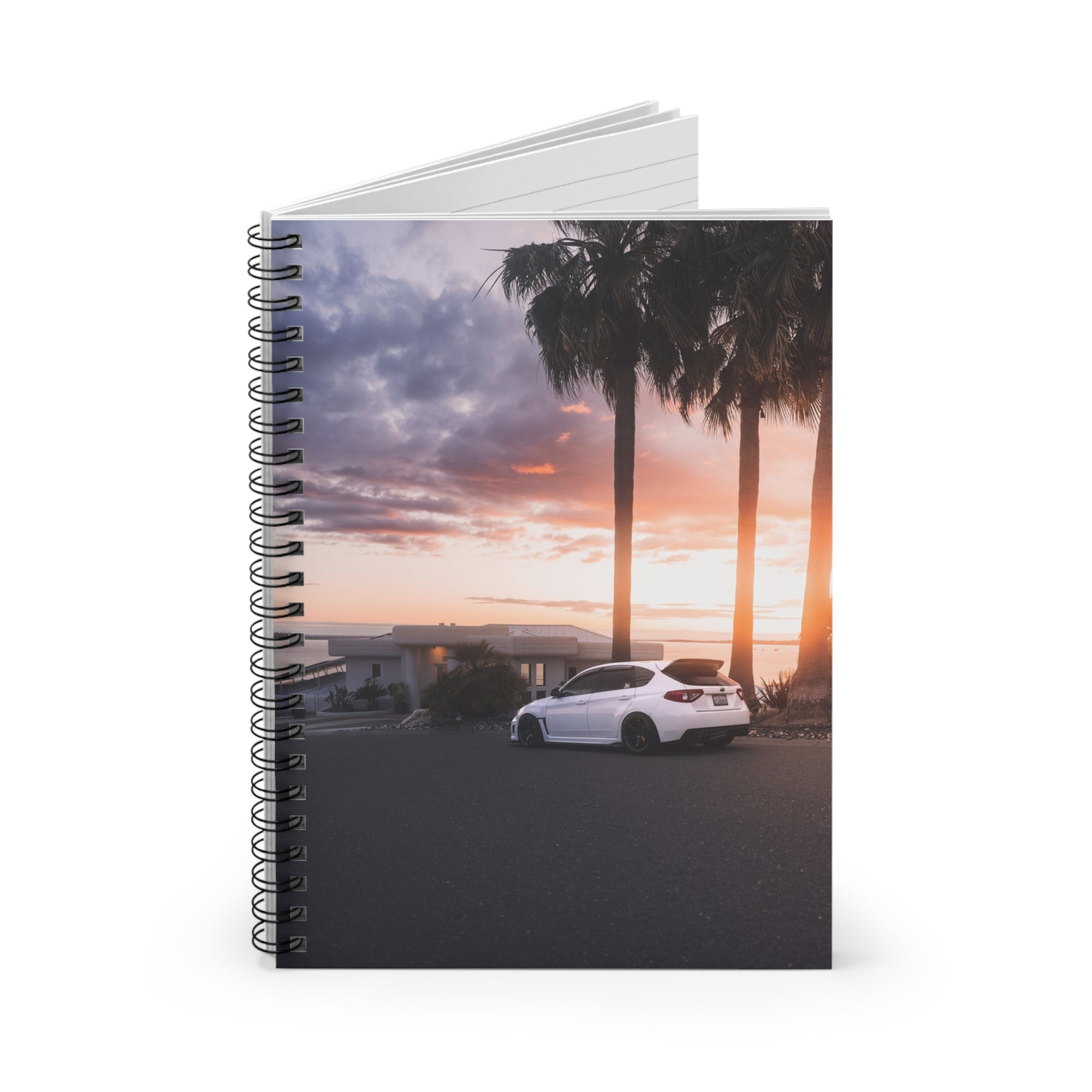 Subaru WRX STI Automotive Spiral Notebook #025 - Throttle Designs