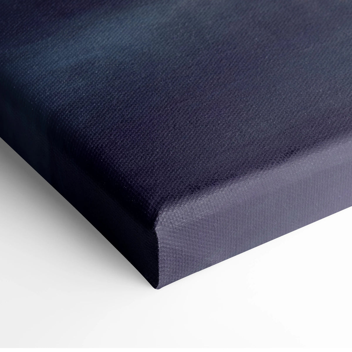 Koenigsegg CC850 inspired supercar canvas art print in dark navy textured woven canvas with slightly raised edges