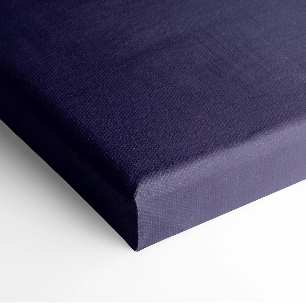 Deep navy canvas art panel with textured woven surface and raised edges for mclaren 720s inspired automotive decor