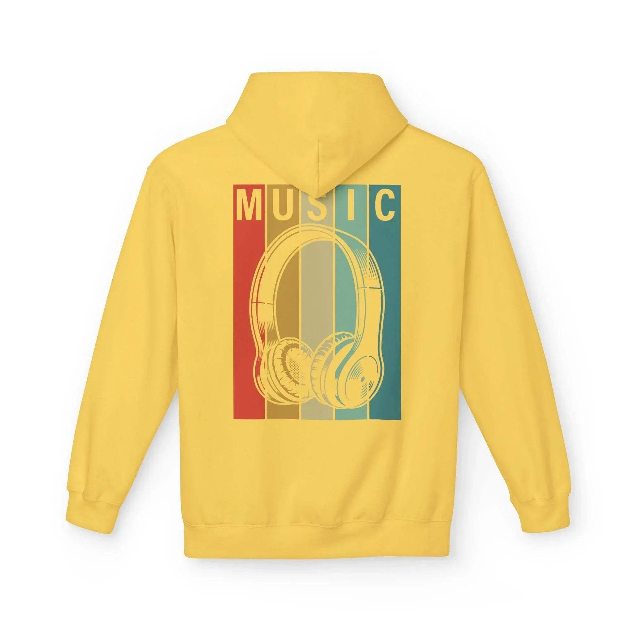 Cozy Music Lover's Fleece Hoodie for Ultimate Comfort and Style