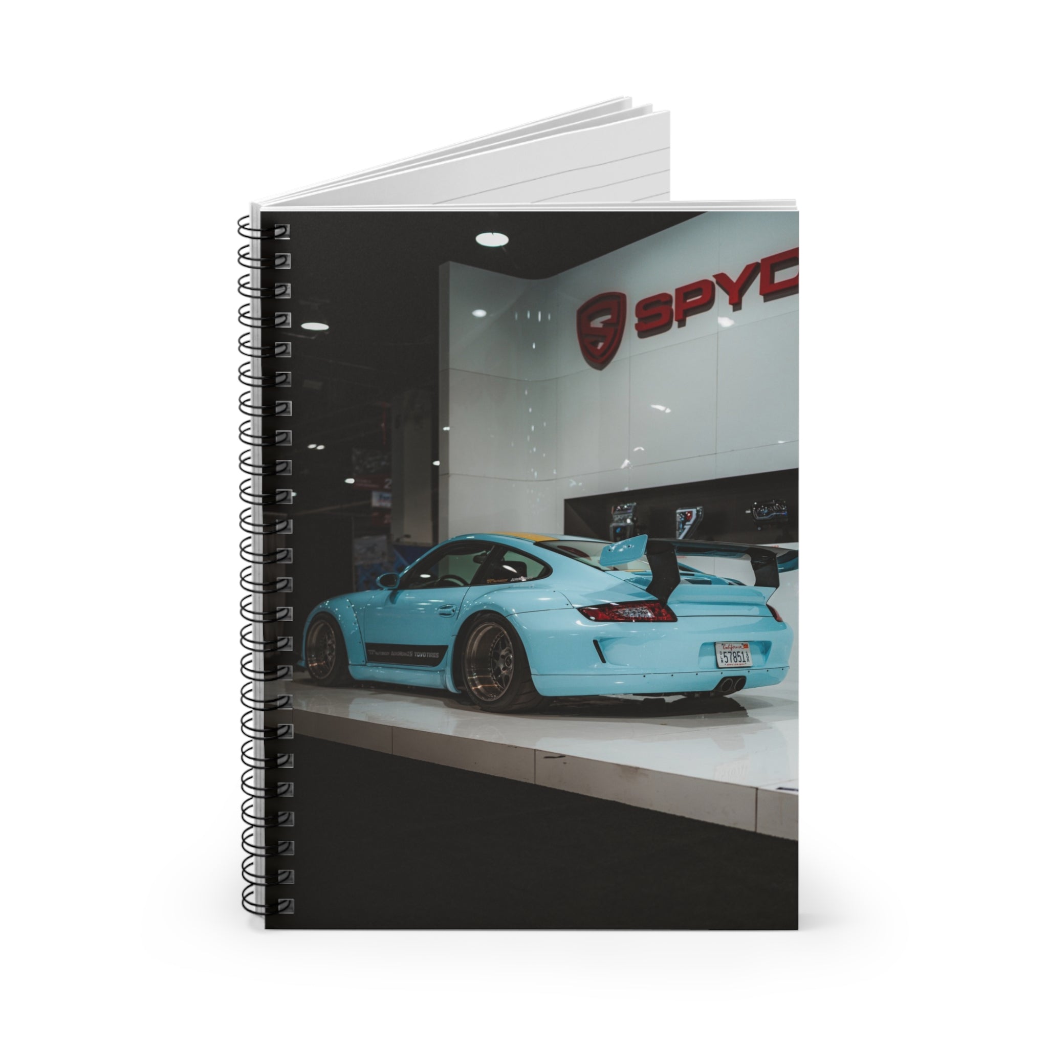 Porsche 911 Carrera 4 Automotive Spiral Notebook #004 - Throttle Designs