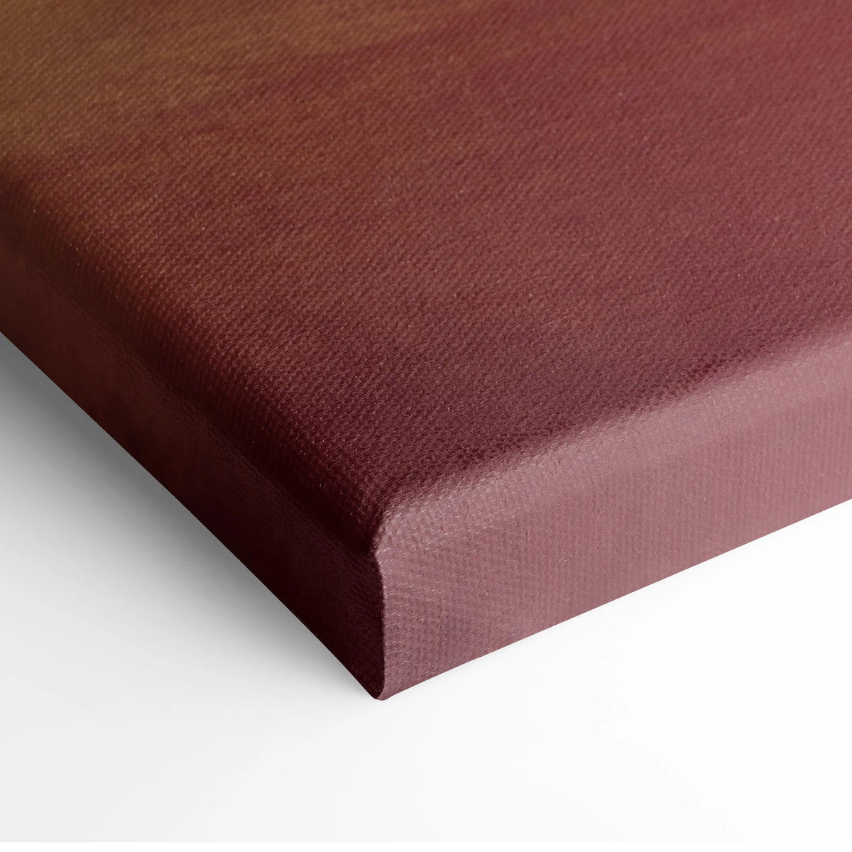 Porsche 911 gt3 rs inspired canvas art featuring rich burgundy textured woven surface with raised edges for premium decor
