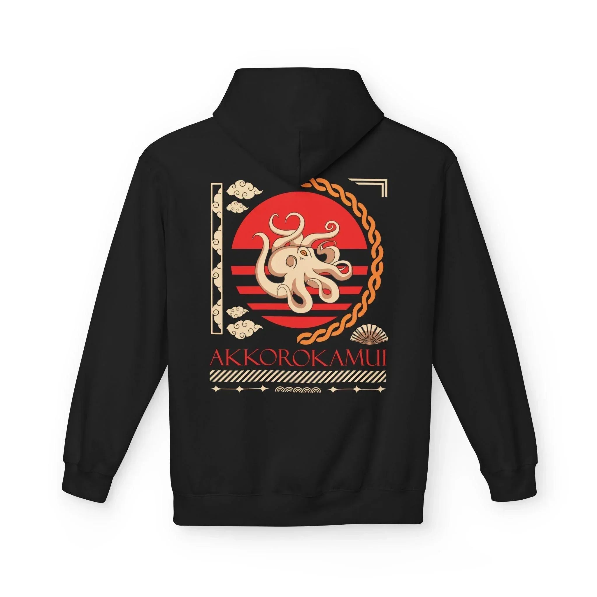 Ultimate Comfort Japanese Streetwear Fleece Hoodie – Akkorokamui Edition