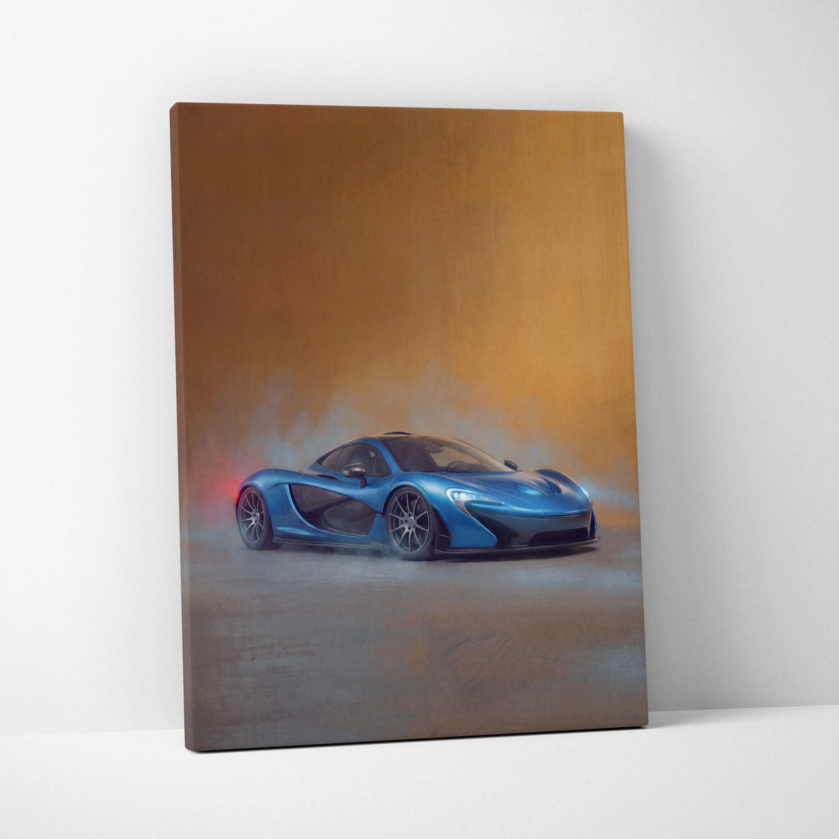 McLaren P1 Inspired Canvas Art - Premium Automotive Wall Decor