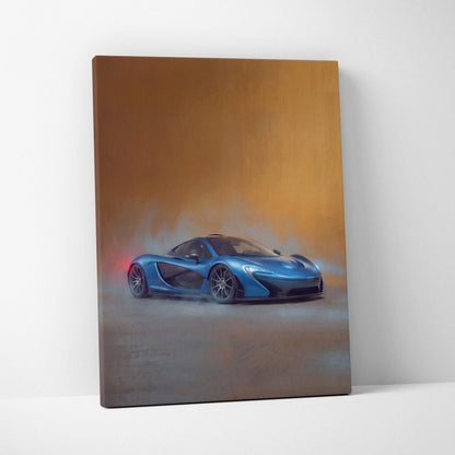 McLaren P1 Inspired Canvas Art - Premium Automotive Wall Decor
