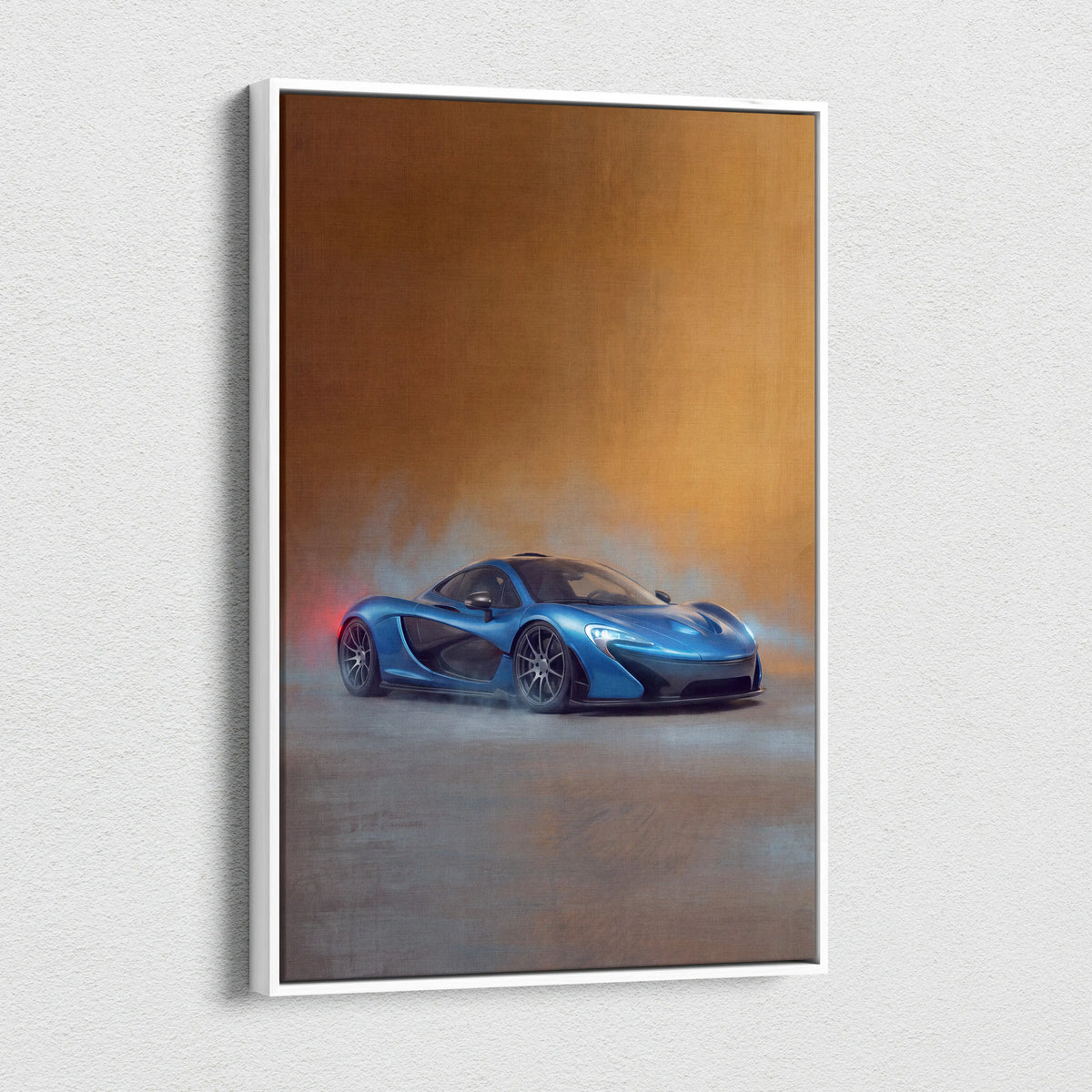 McLaren P1 Inspired Canvas Art - Premium Automotive Wall Decor