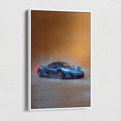 McLaren P1 Inspired Canvas Art - Premium Automotive Wall Decor