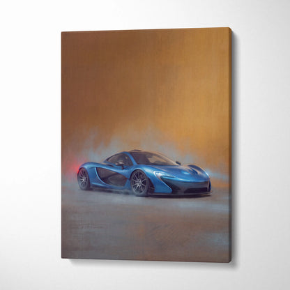 McLaren P1 Inspired Canvas Art - Premium Automotive Wall Decor