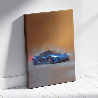 McLaren P1 Inspired Canvas Art - Premium Automotive Wall Decor
