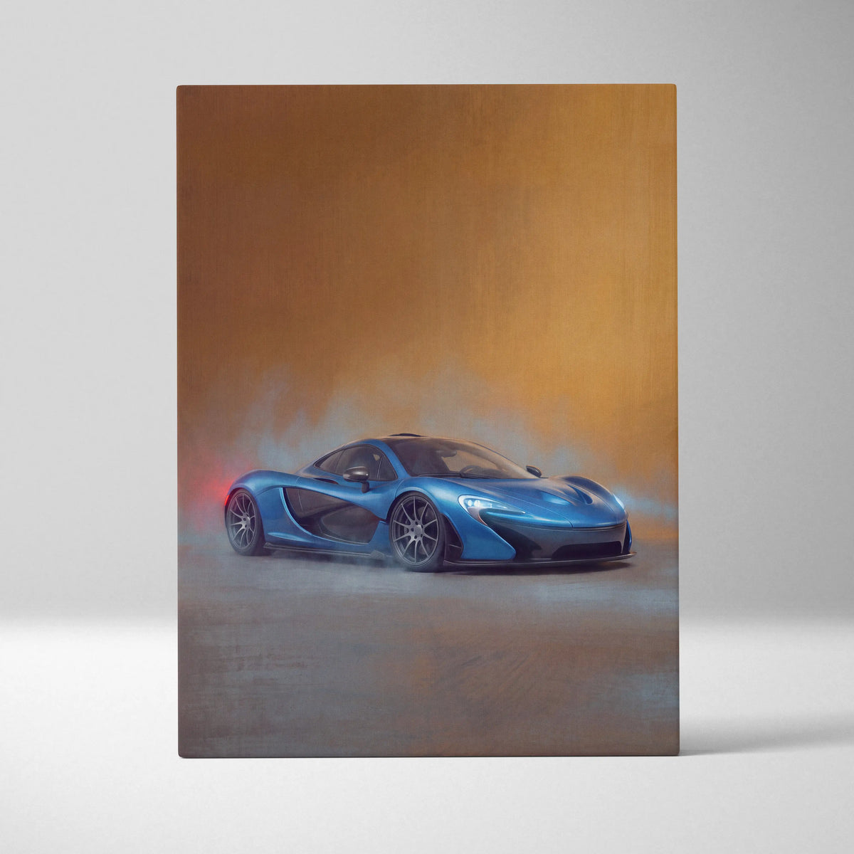 McLaren P1 Inspired Canvas Art - Premium Automotive Wall Decor
