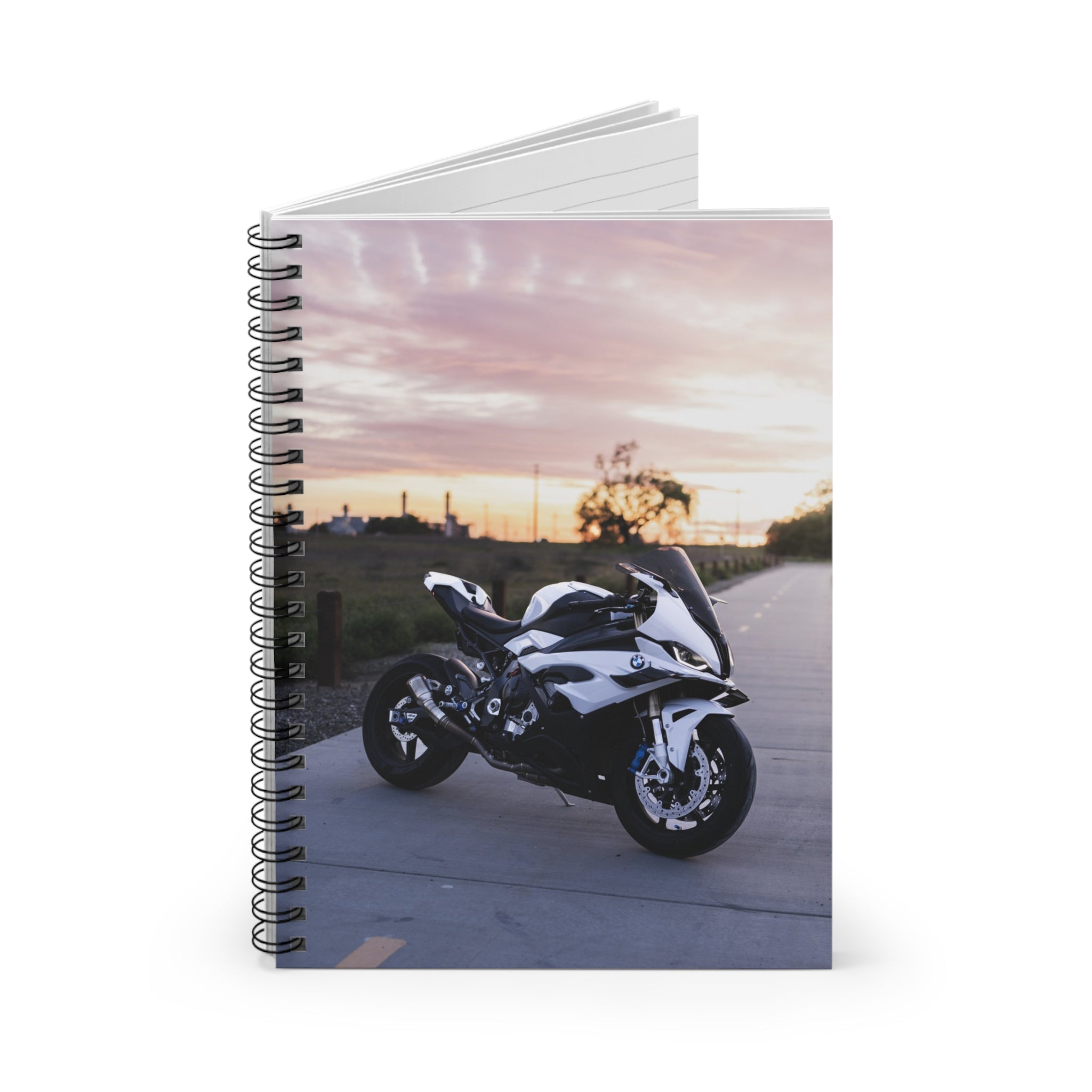 BMW S1000RR Motorcycle Spiral Notebook #034 - Throttle Designs