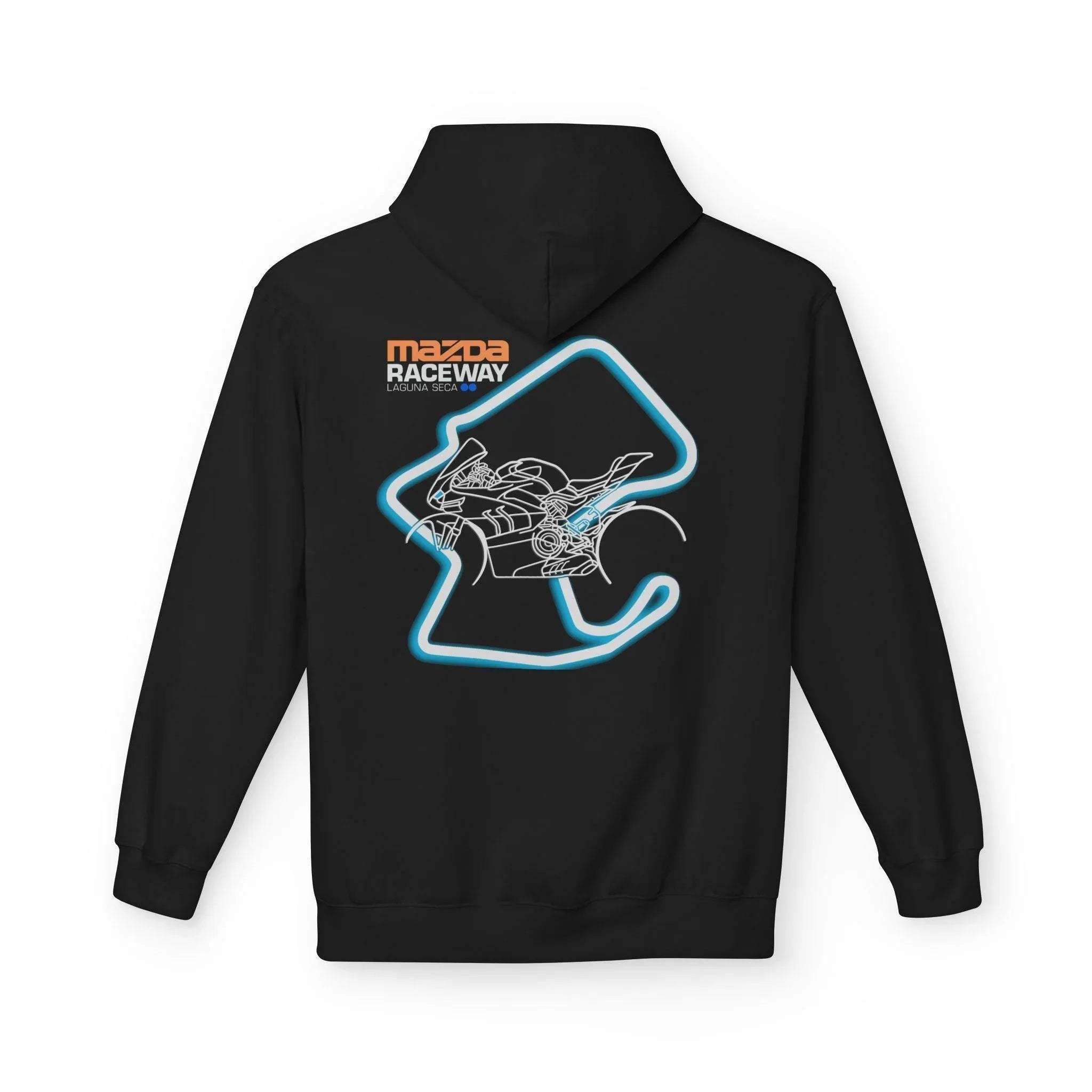 Ducati Panigale V4 SP Laguna Seca Fleece Hoodie - Stylish & Cozy