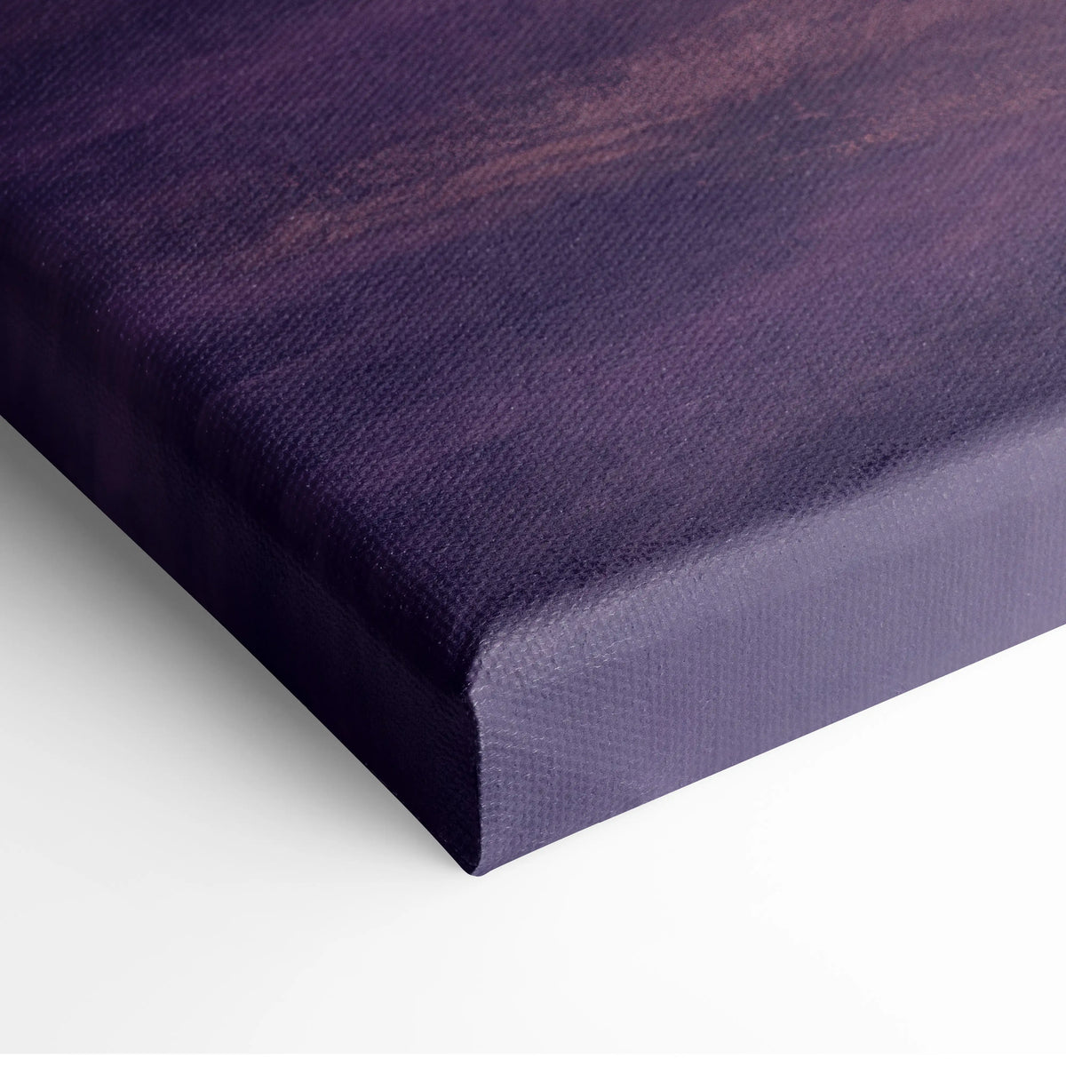 Deep purple woven fabric canvas featuring porsche 911 gt3 rs inspired supercar custom wall art print