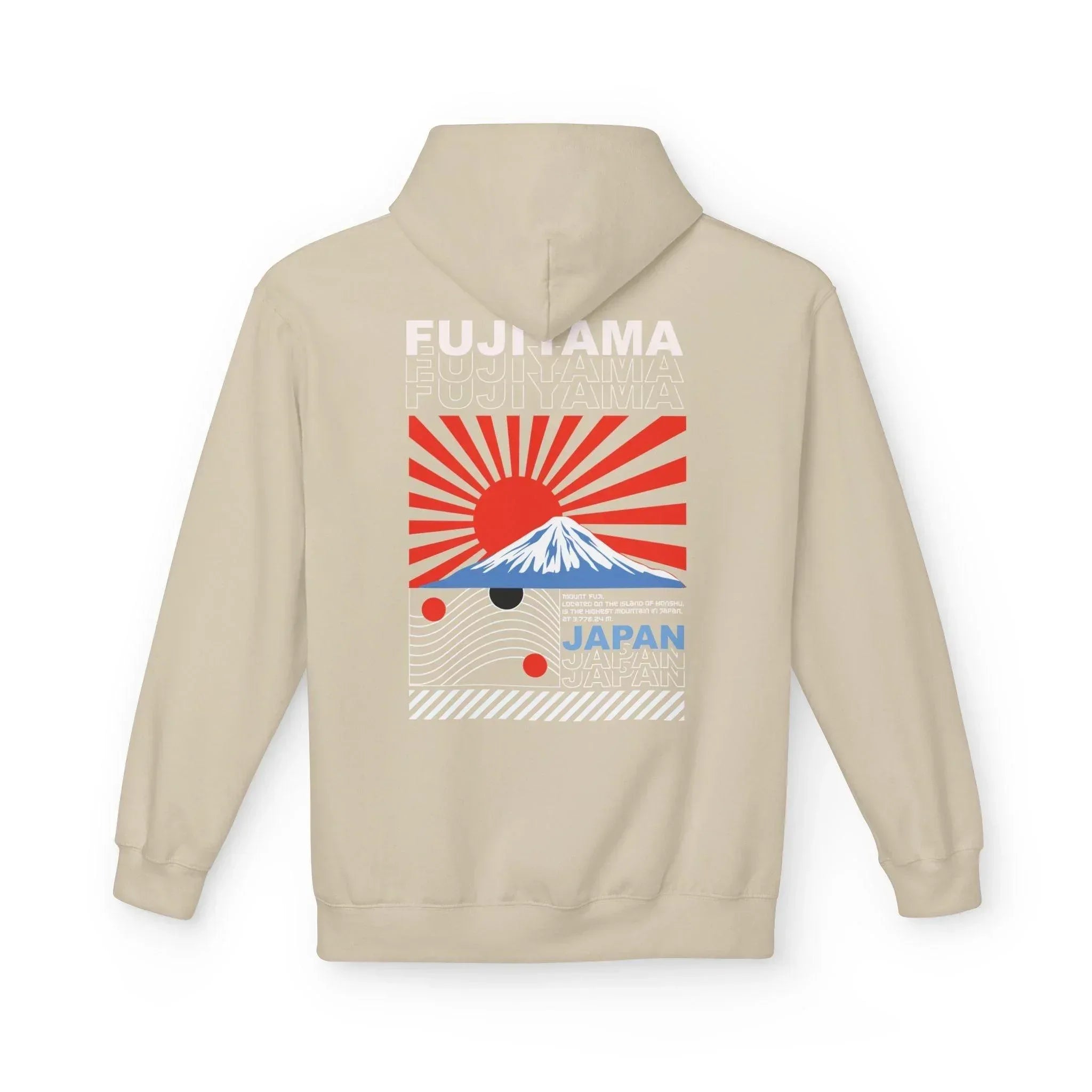 Fujiyama Japan Streetwear Cozy Fleece Hoodie - Ultimate Comfort & Style