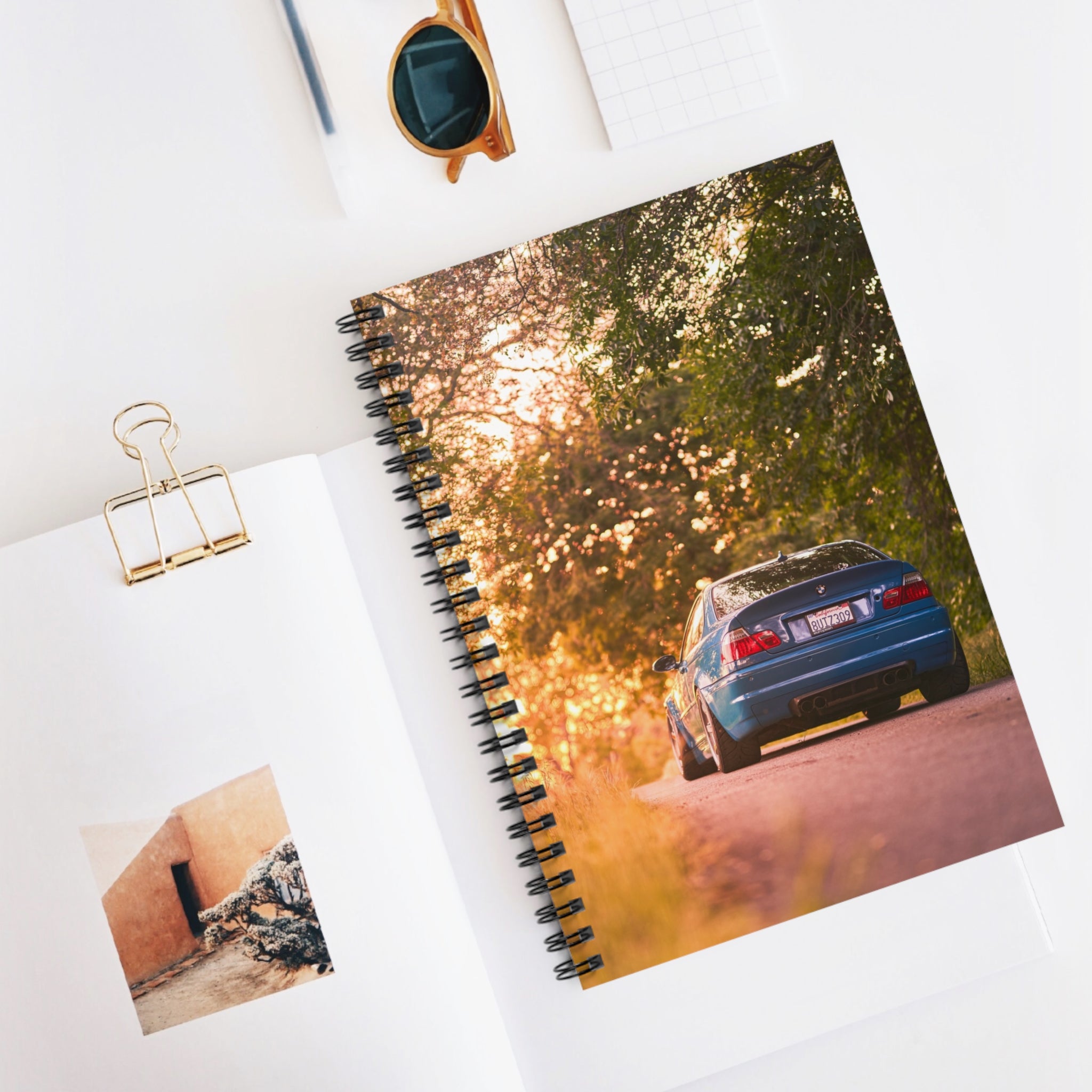 BMW E46 M3 Automotive Spiral Notebook #003 - Throttle Designs