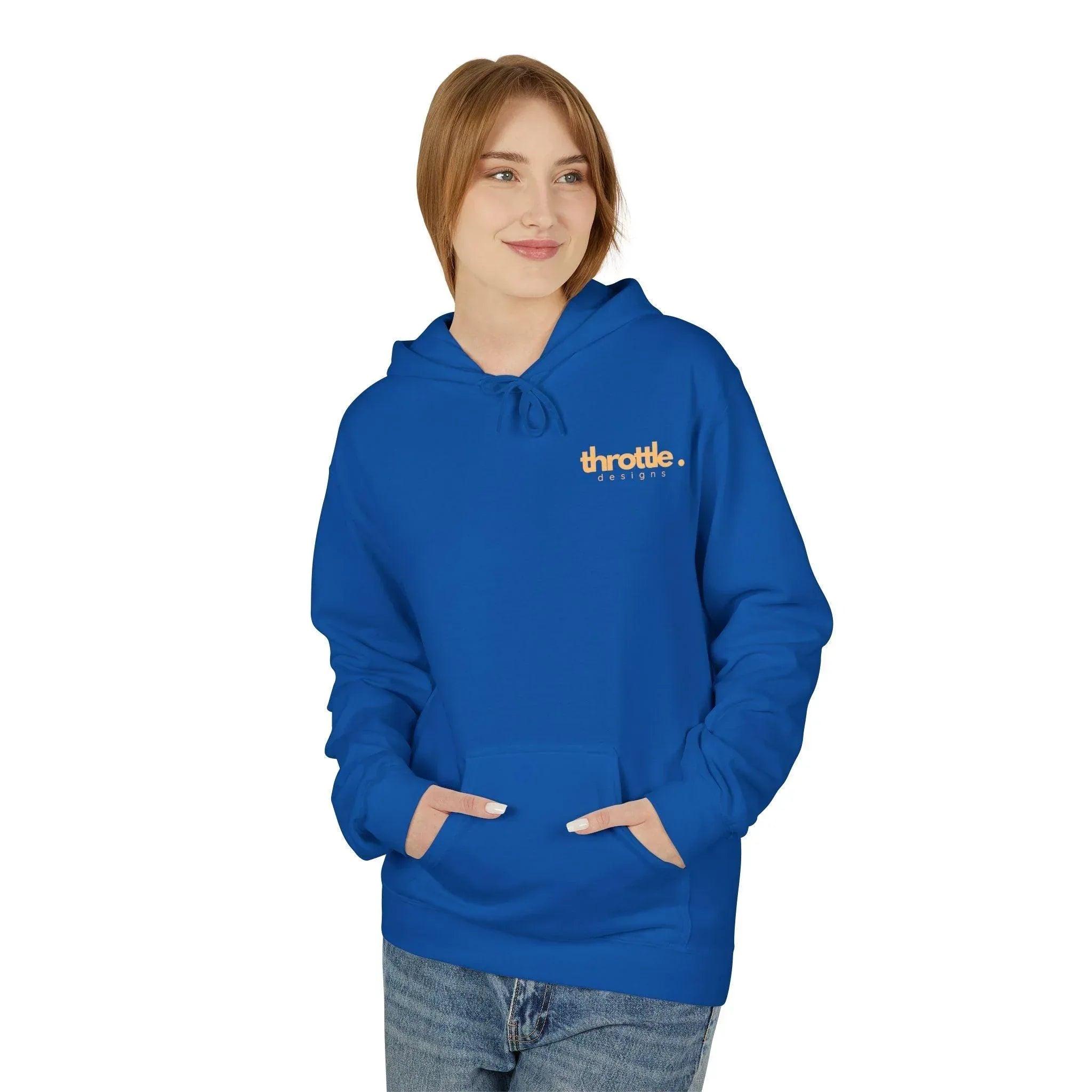 Cozy "Summer Vibes" Coffee Fleece Hoodie for Ultimate Comfort and Style
