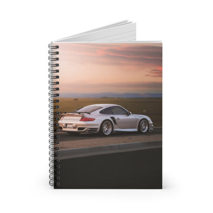 Porsche 911 Automotive Spiral Notebook #005 - Throttle Designs