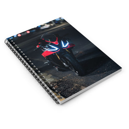 Aprilia RSV4 1100 Factory Motorcycle Spiral Notebook #013 - Throttle Designs