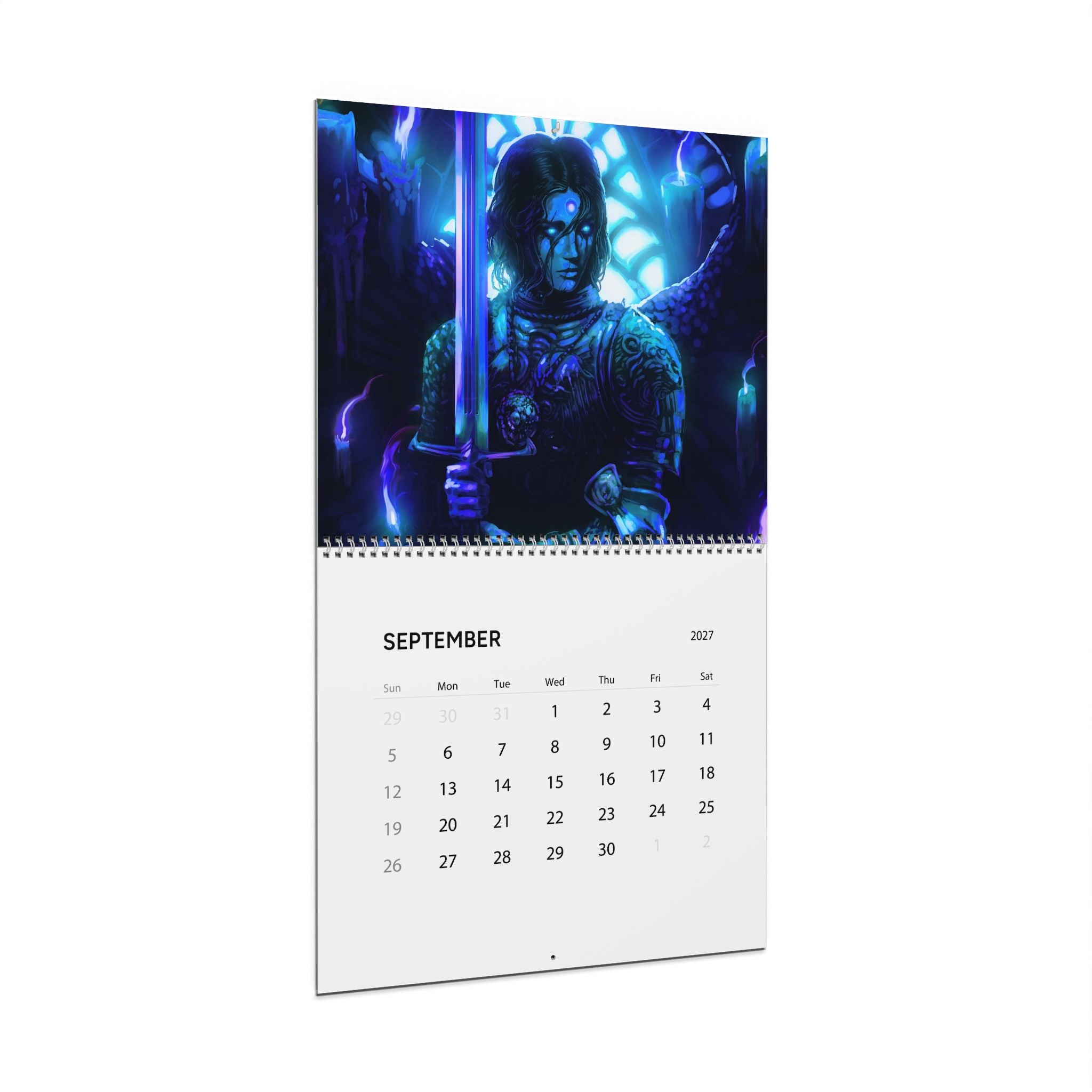 2027 Fantasy Artwork Wall Calendar – Epic Characters, Magical Worlds & Dreamlike Scenes