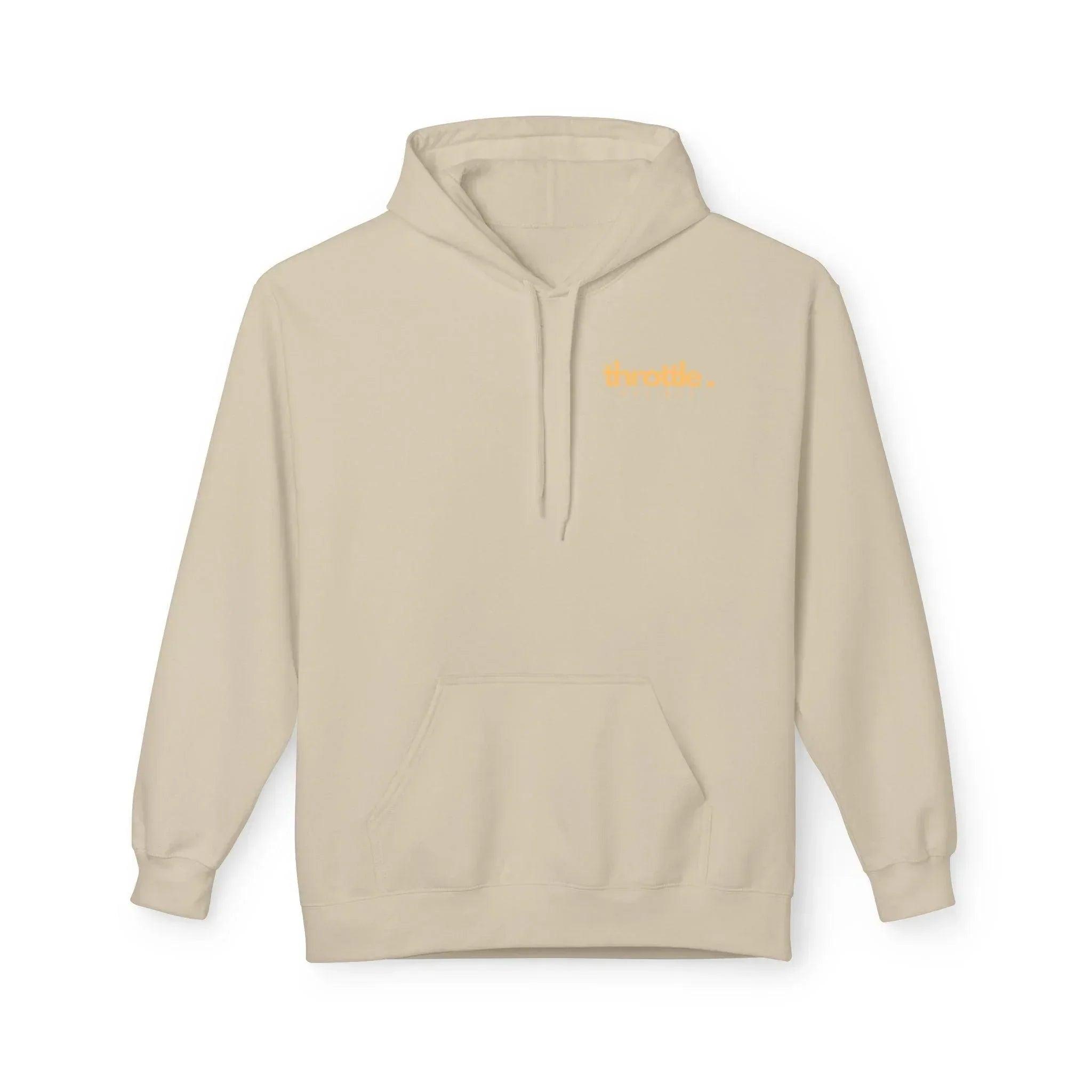 Cozy "Summer Vibes" Coffee Fleece Hoodie for Ultimate Comfort and Style