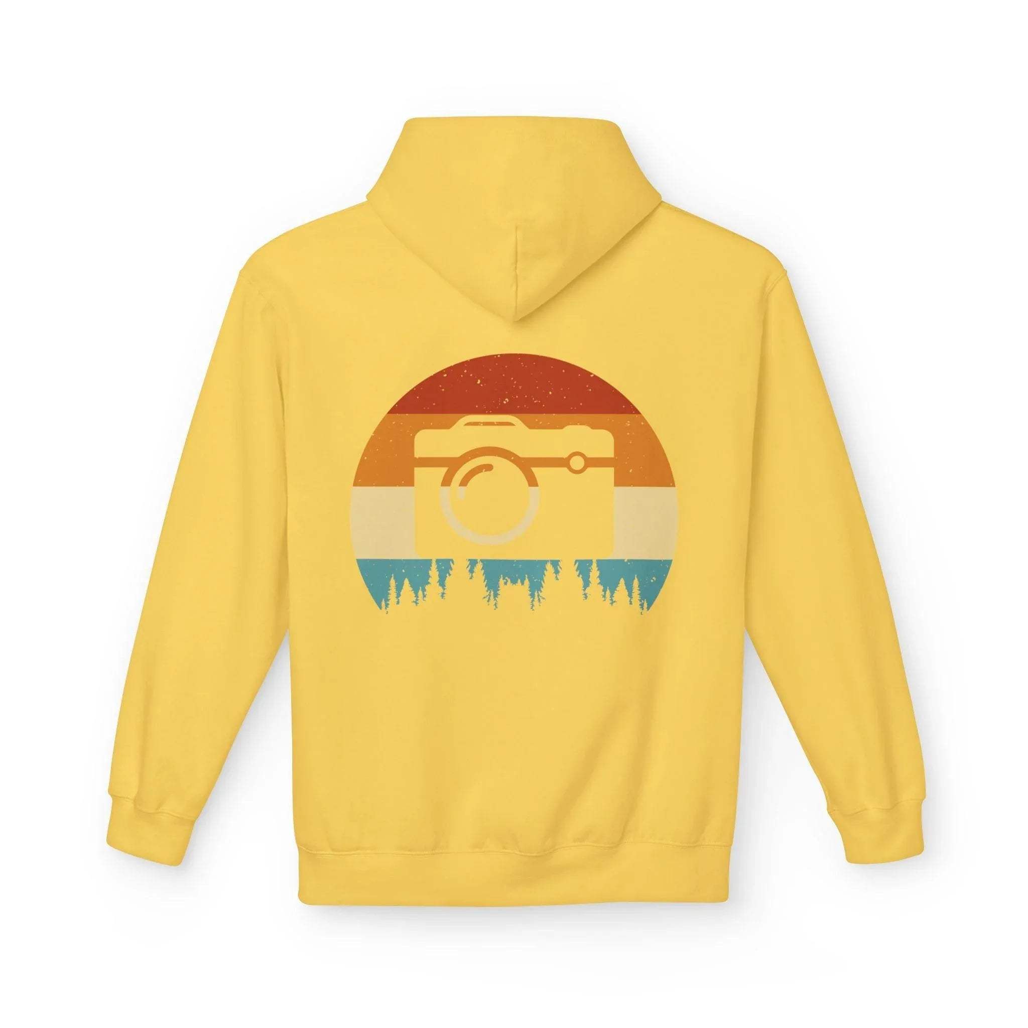 Retro Camera Fleece Hoodie - Premium Comfort & Style for Every Occasion