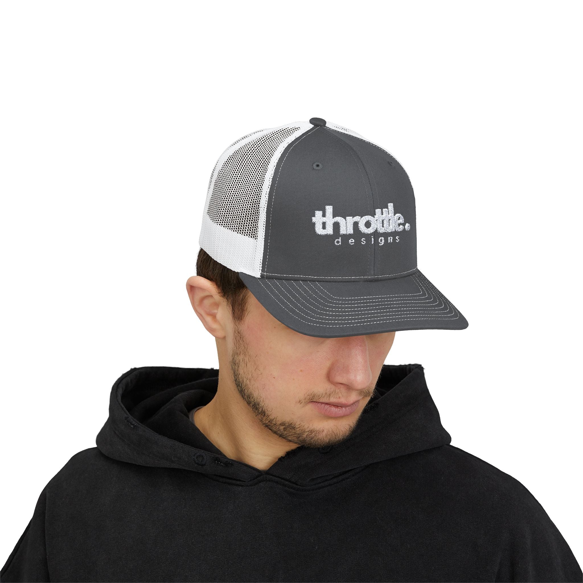 Premium Logo Snapback Cap - Throttle Designs