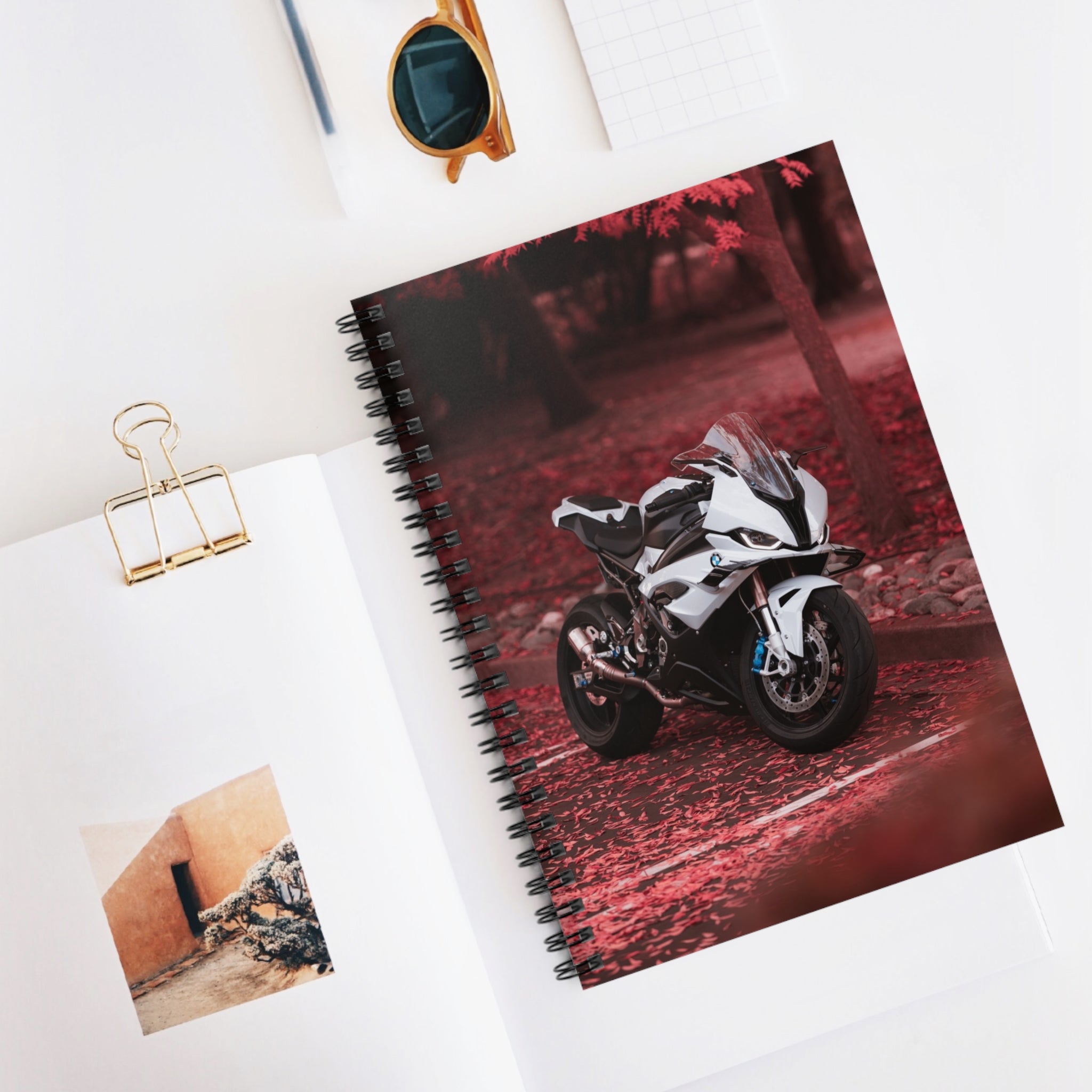 BMW S1000RR Motorcycle Spiral Notebook #002 - Throttle Designs