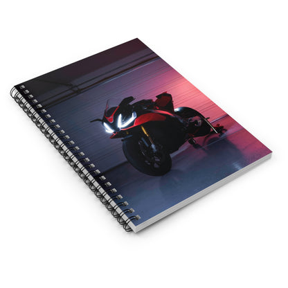 Aprilia RSV4 1100 Factory Motorcycle Spiral Notebook #005 - Throttle Designs