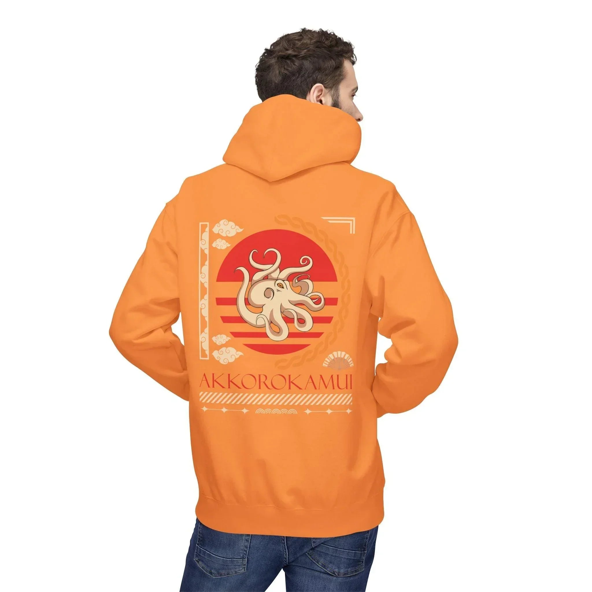 Ultimate Comfort Japanese Streetwear Fleece Hoodie – Akkorokamui Edition
