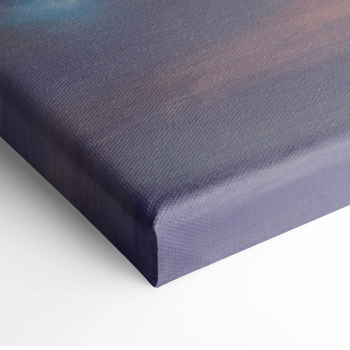 McLaren P1 inspired supercar canvas art print with deep navy canvas and subtle warm tone gradient for wall decor