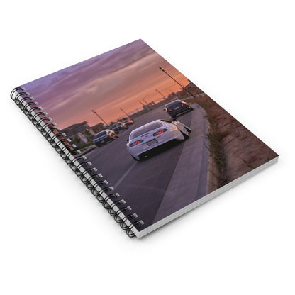 Toyota Supra Mk4 Automotive Spiral Notebook #018 - Throttle Designs