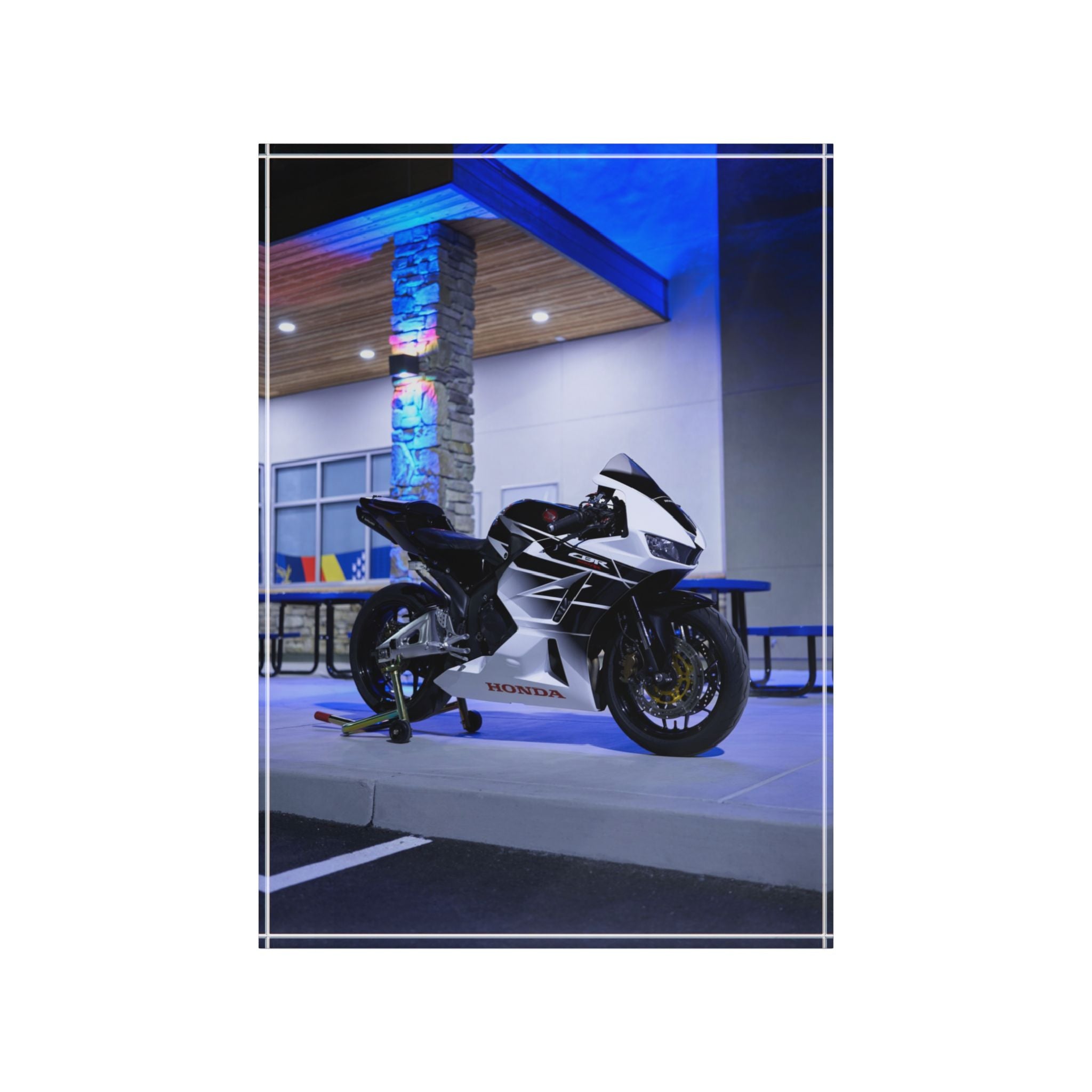 Honda CBR600RR Motorcycle Acrylic Photo Block #001 - Throttle Designs