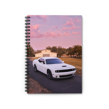 Dodge Challenger Automotive Spiral Notebook #006 - Throttle Designs