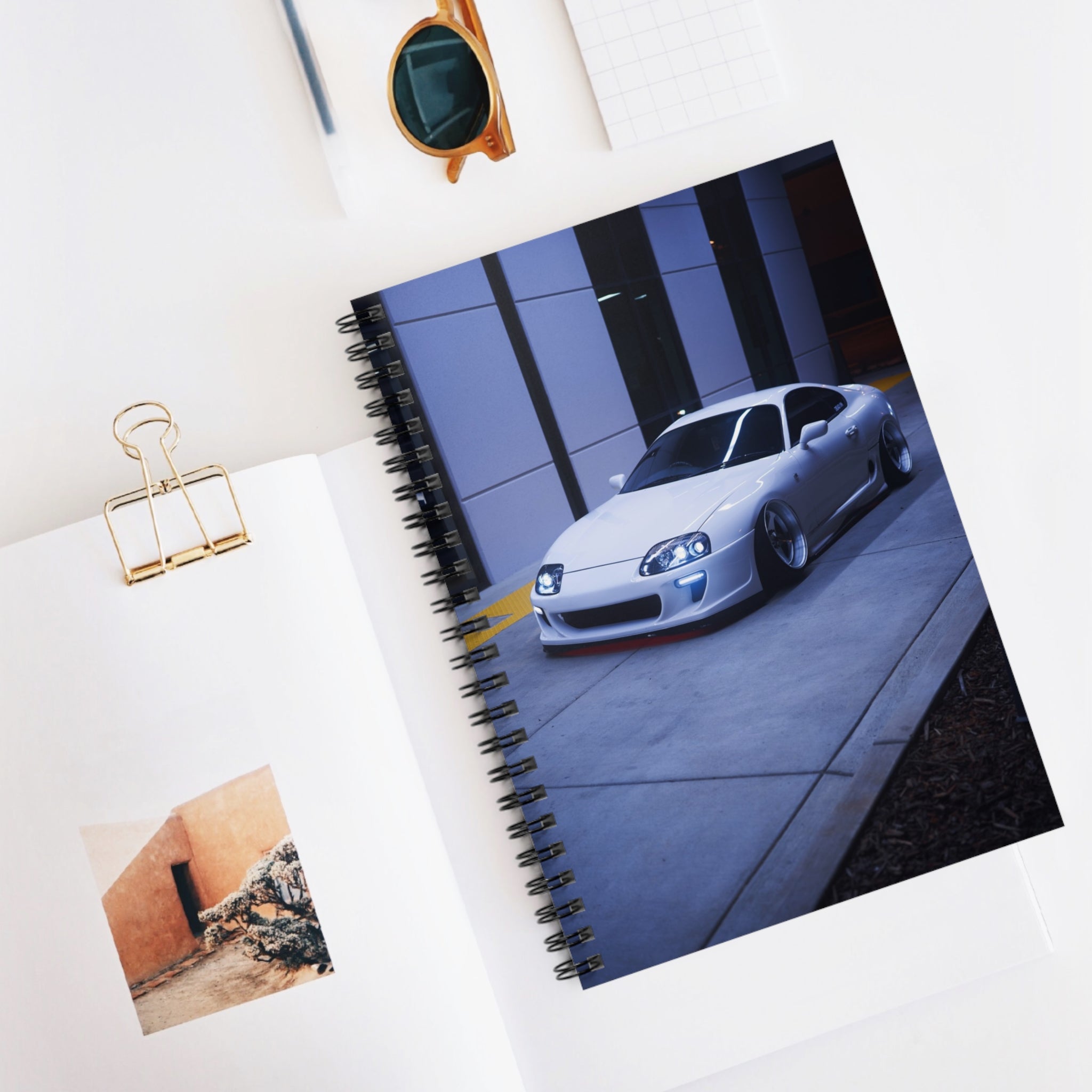 Toyota Supra Mk4 Automotive Spiral Notebook #003 - Throttle Designs