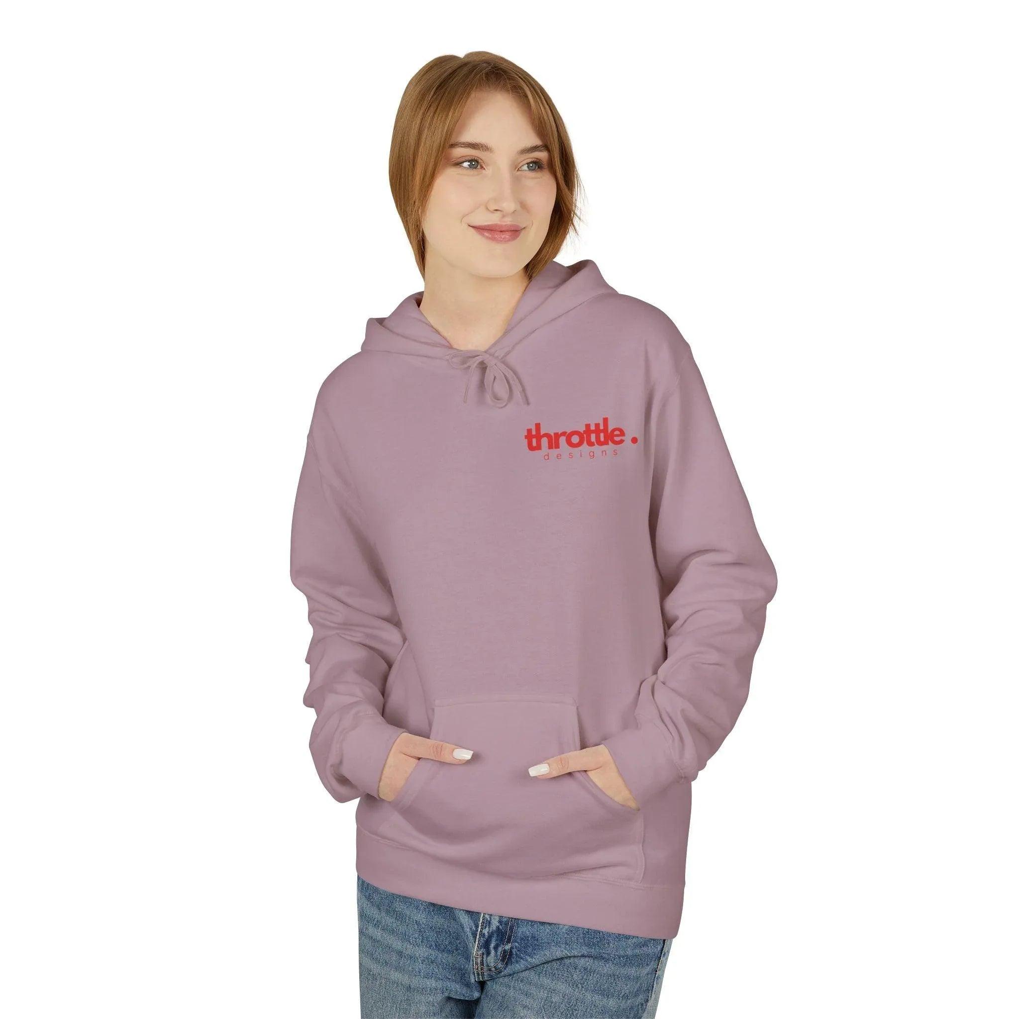 BMW Inspired S1000RR Monza Italia Fleece Hoodie Red Edition for Riders