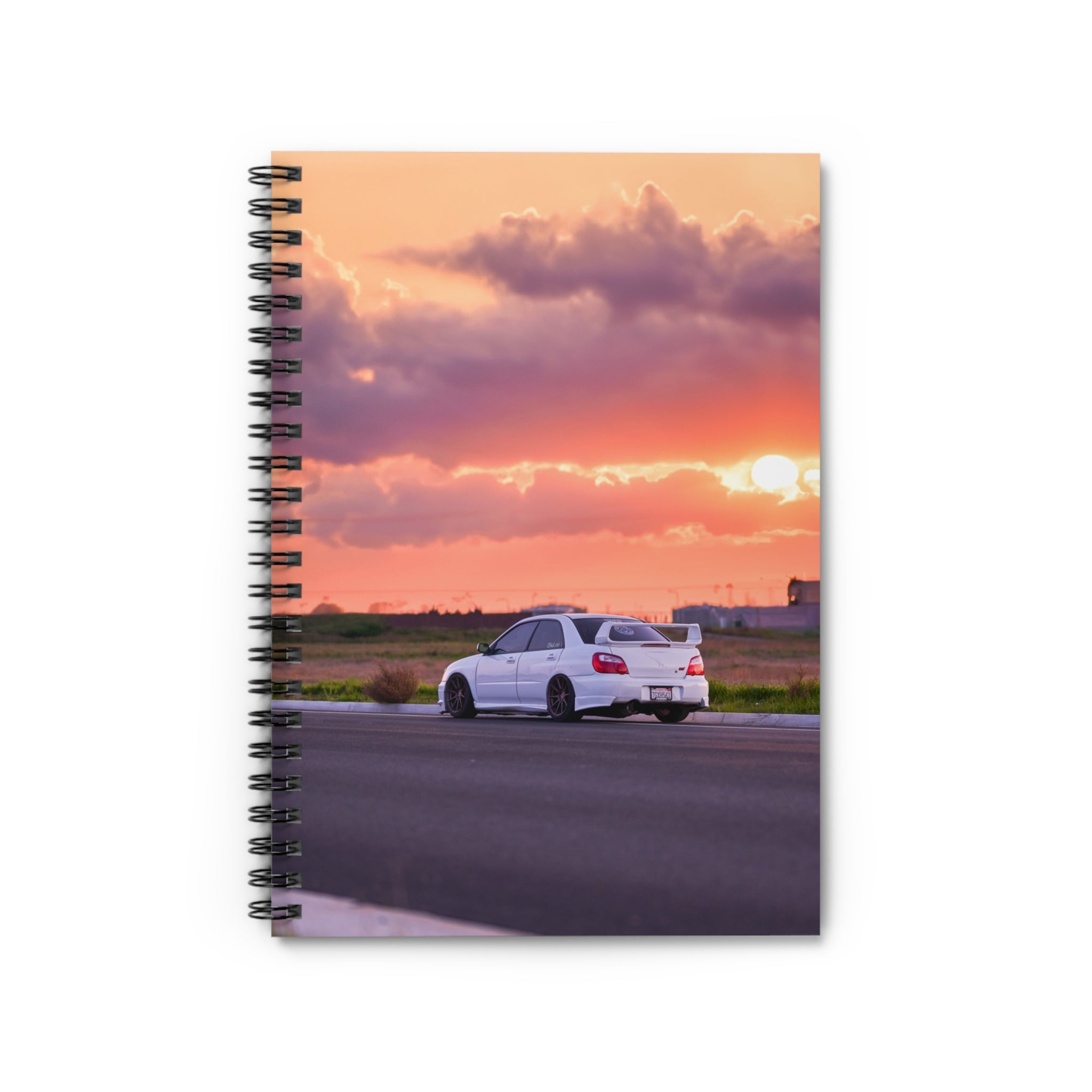 Subaru WRX STI Automotive Spiral Notebook #012 - Throttle Designs