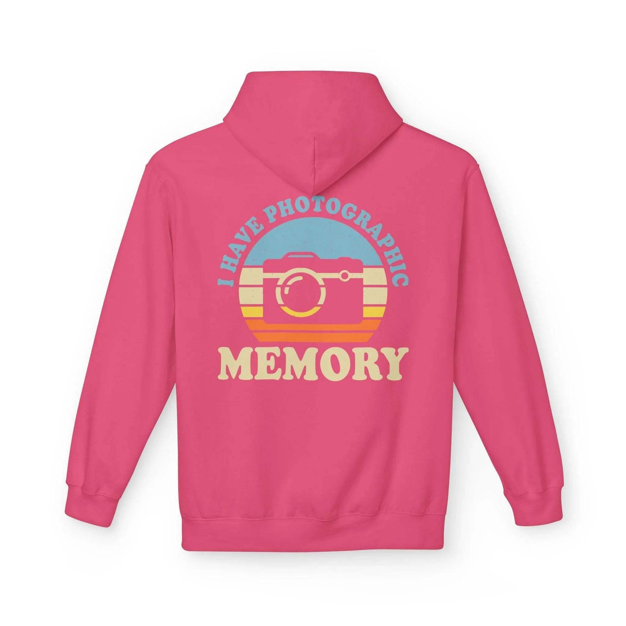 Ultimate Comfort "Photographic Memory" Fleece Hoodie for Photographers