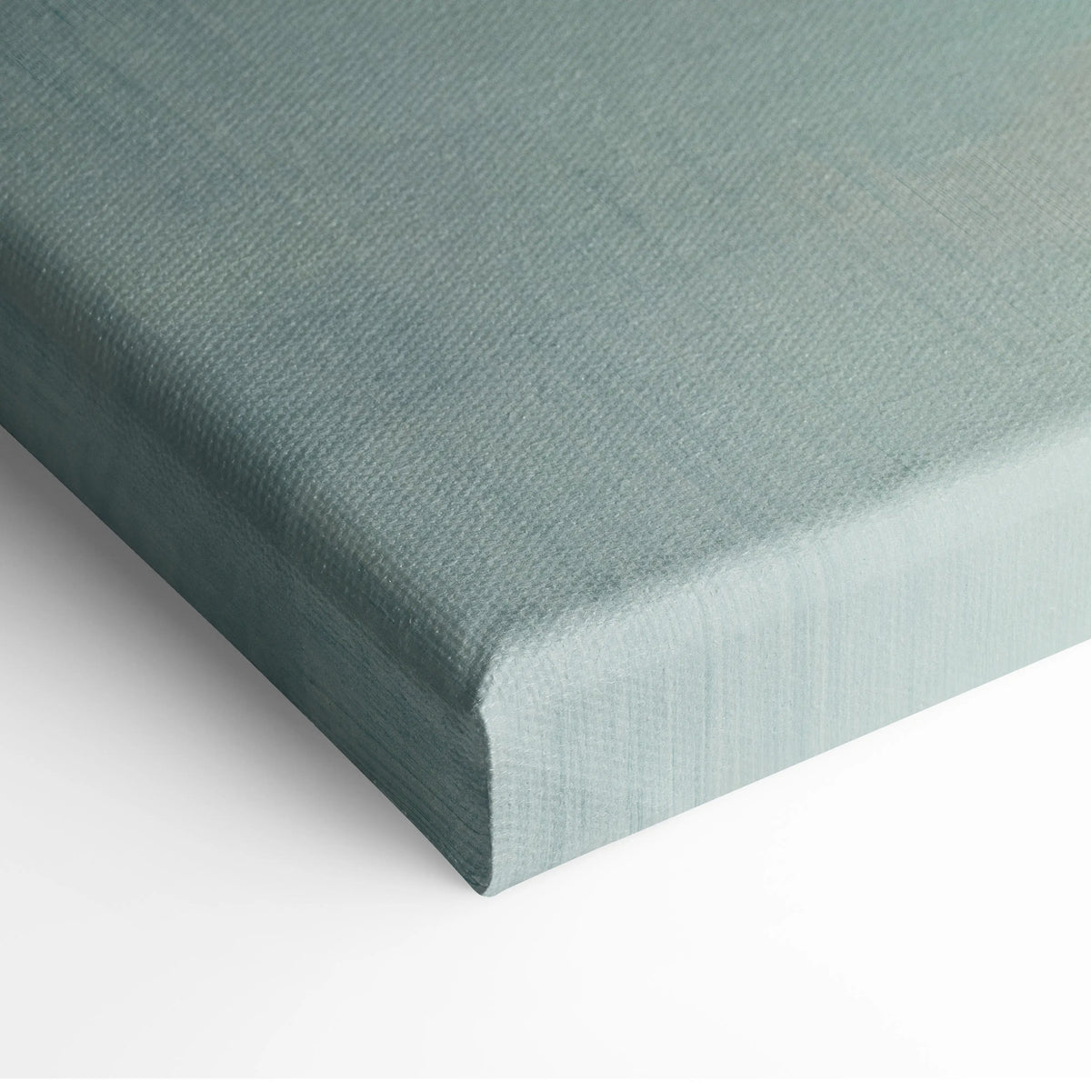 Subaru wrx sti inspired automotive canvas art textured muted teal canvas with visible weave pattern for rally tuner decor