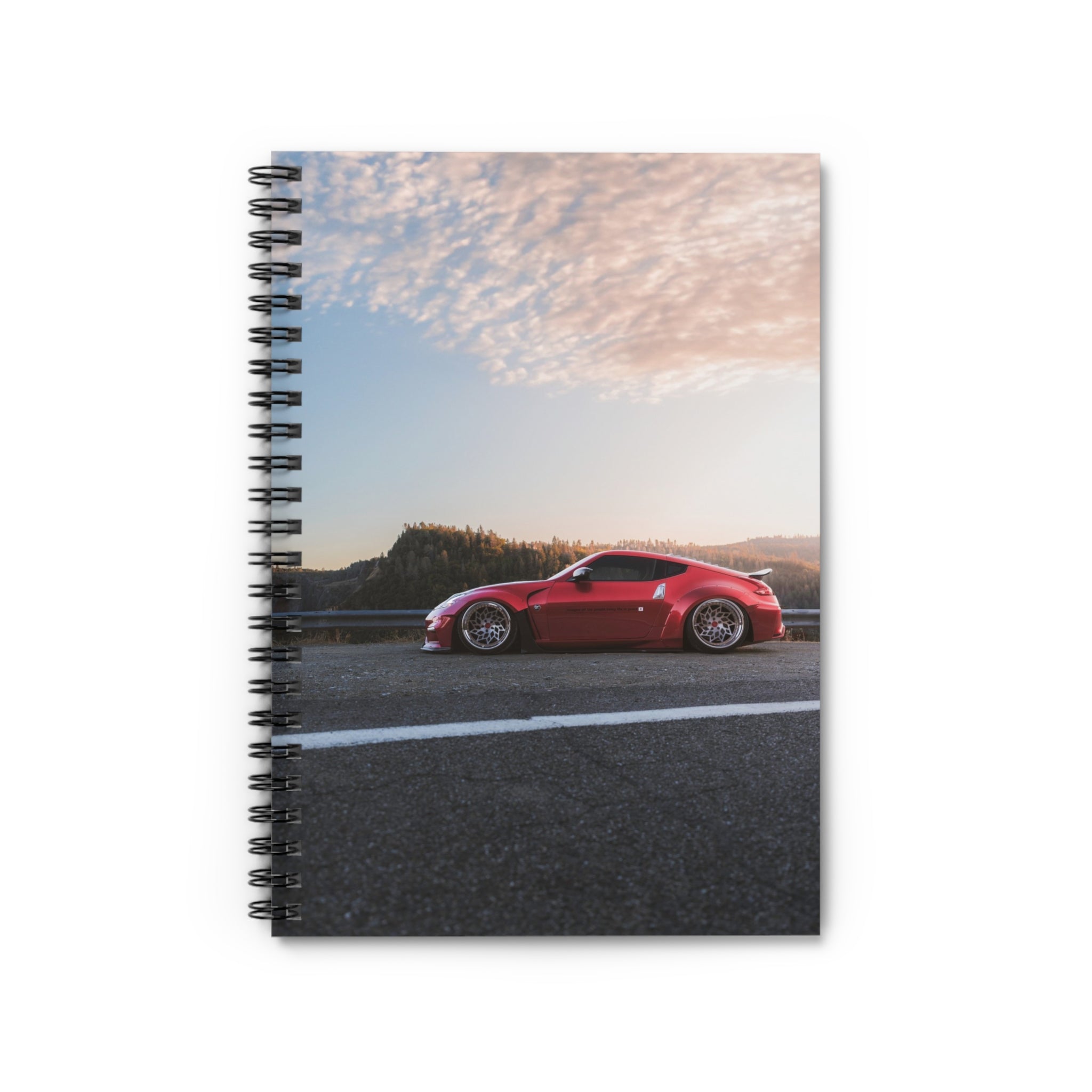 Nissan 370z Automotive Spiral Notebook #005 - Throttle Designs