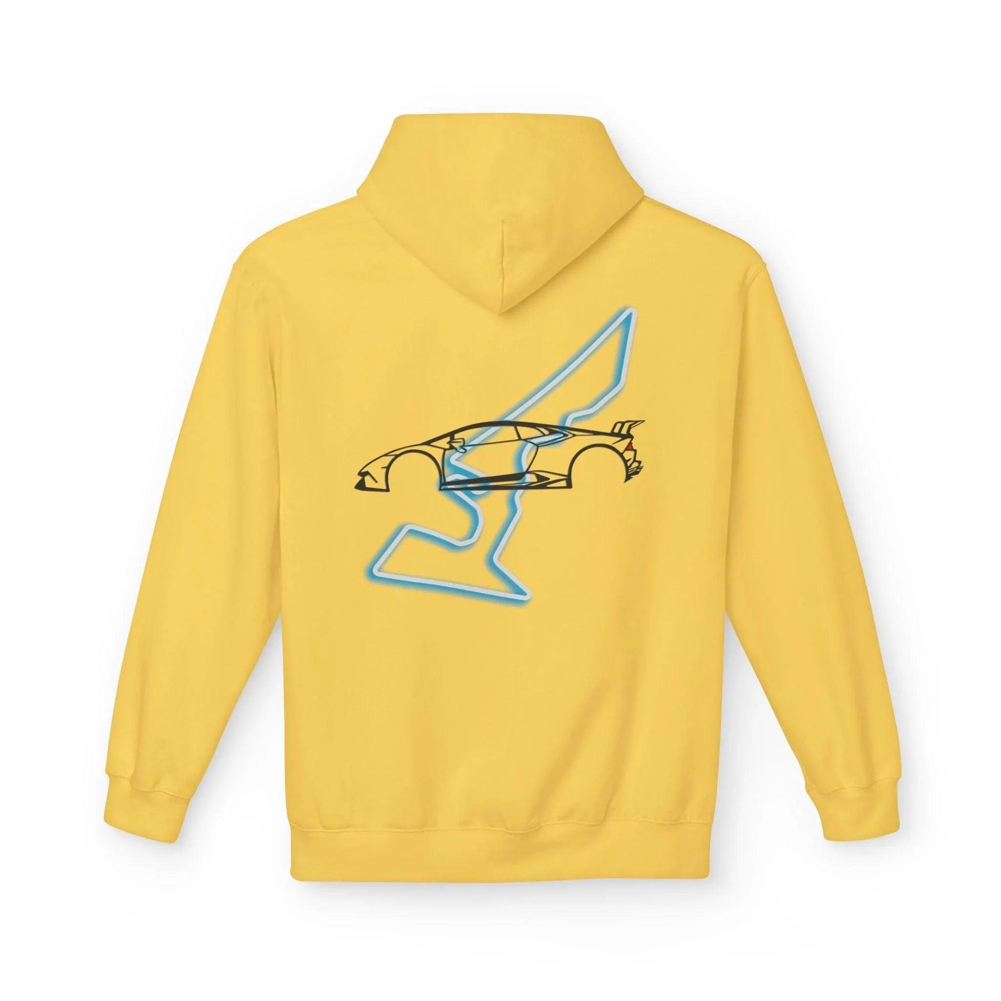 Circuit Of The Americas Huracan Performante Fleece Hoodie