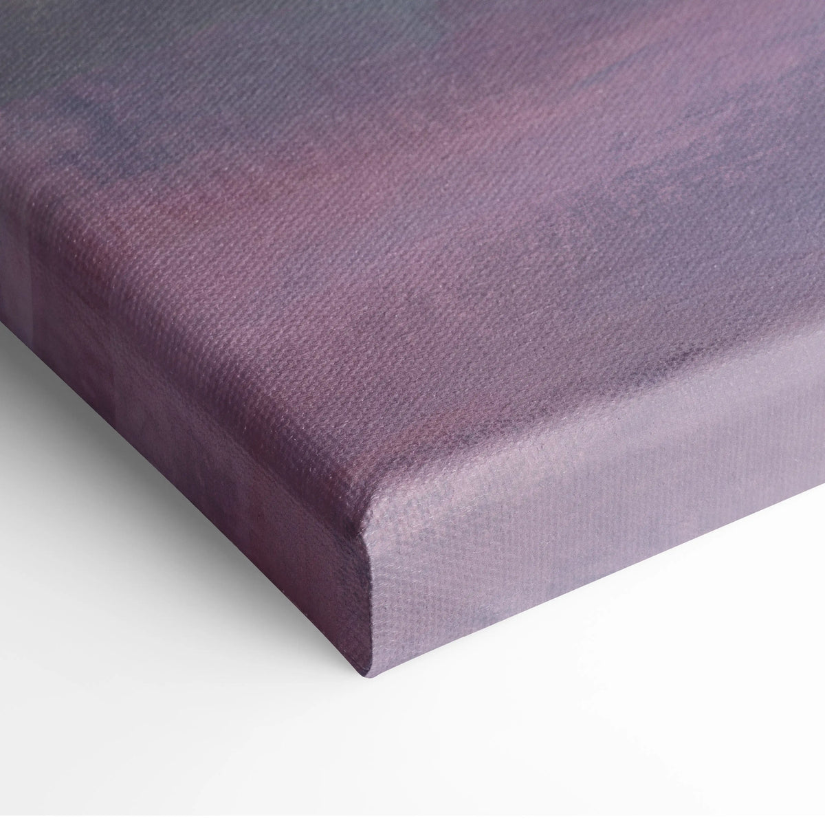 Purple gradient ford gt inspired car wall art with textured woven fabric canvas for office decor