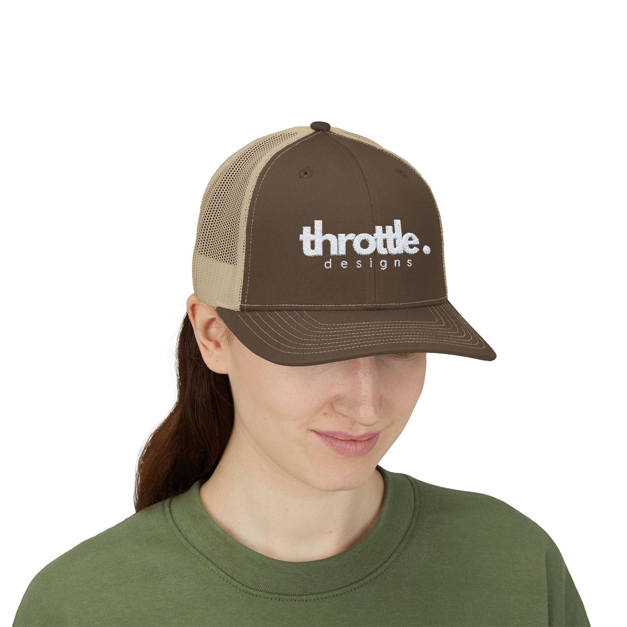 Premium Logo Snapback Cap - Throttle Designs