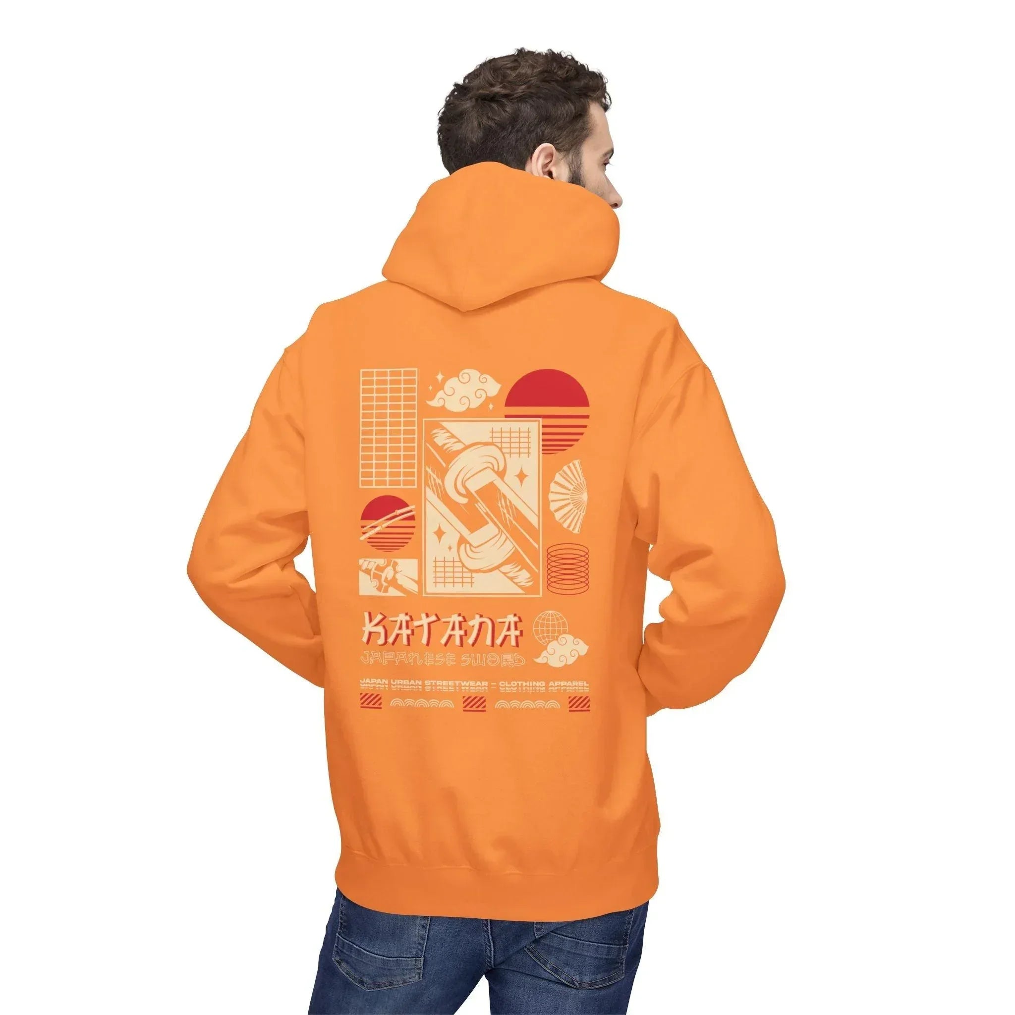 Ultimate "Katana" Japanese Fleece Hoodie for Stylish Streetwear Enthusiasts