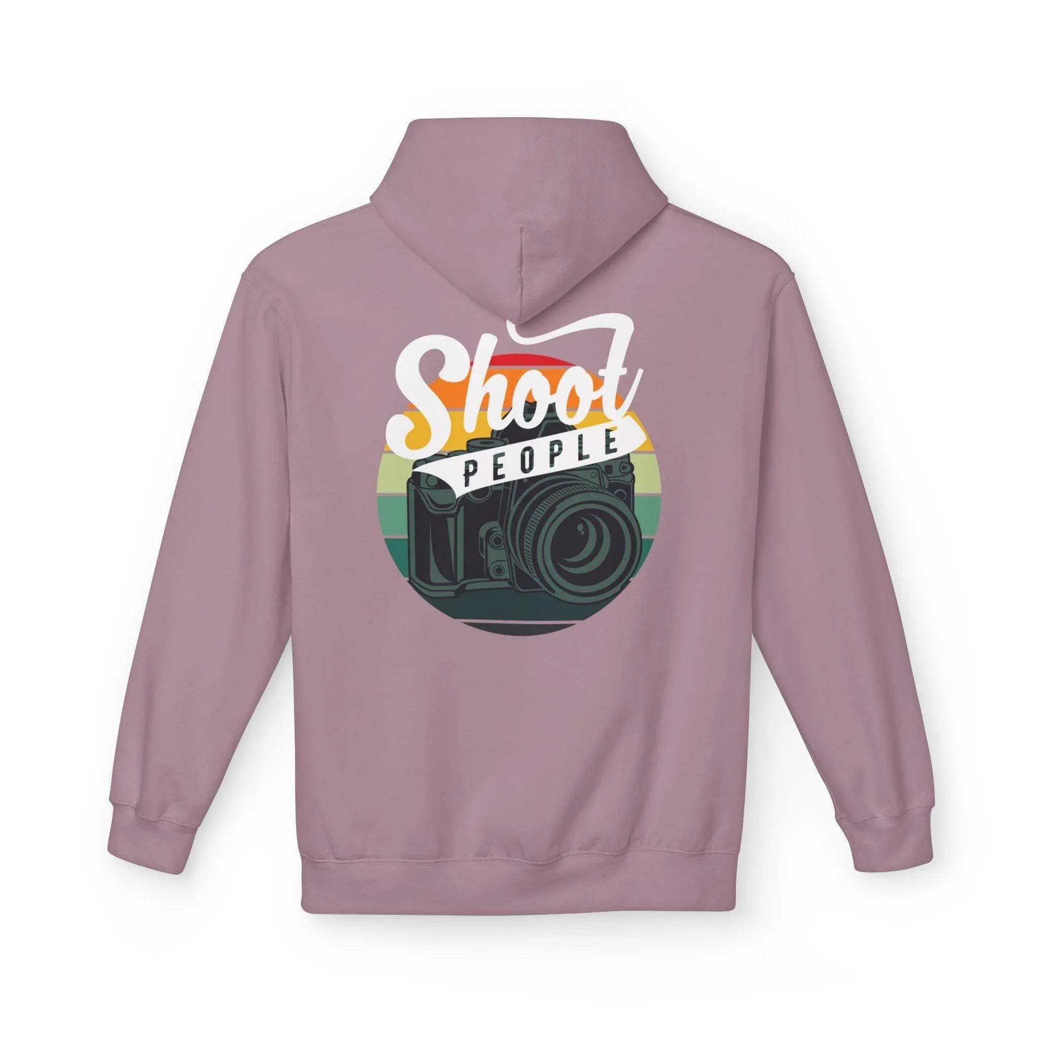 Creative Photographer's "Shoot People" Fleece Hoodie for Ultimate Comfort and Style
