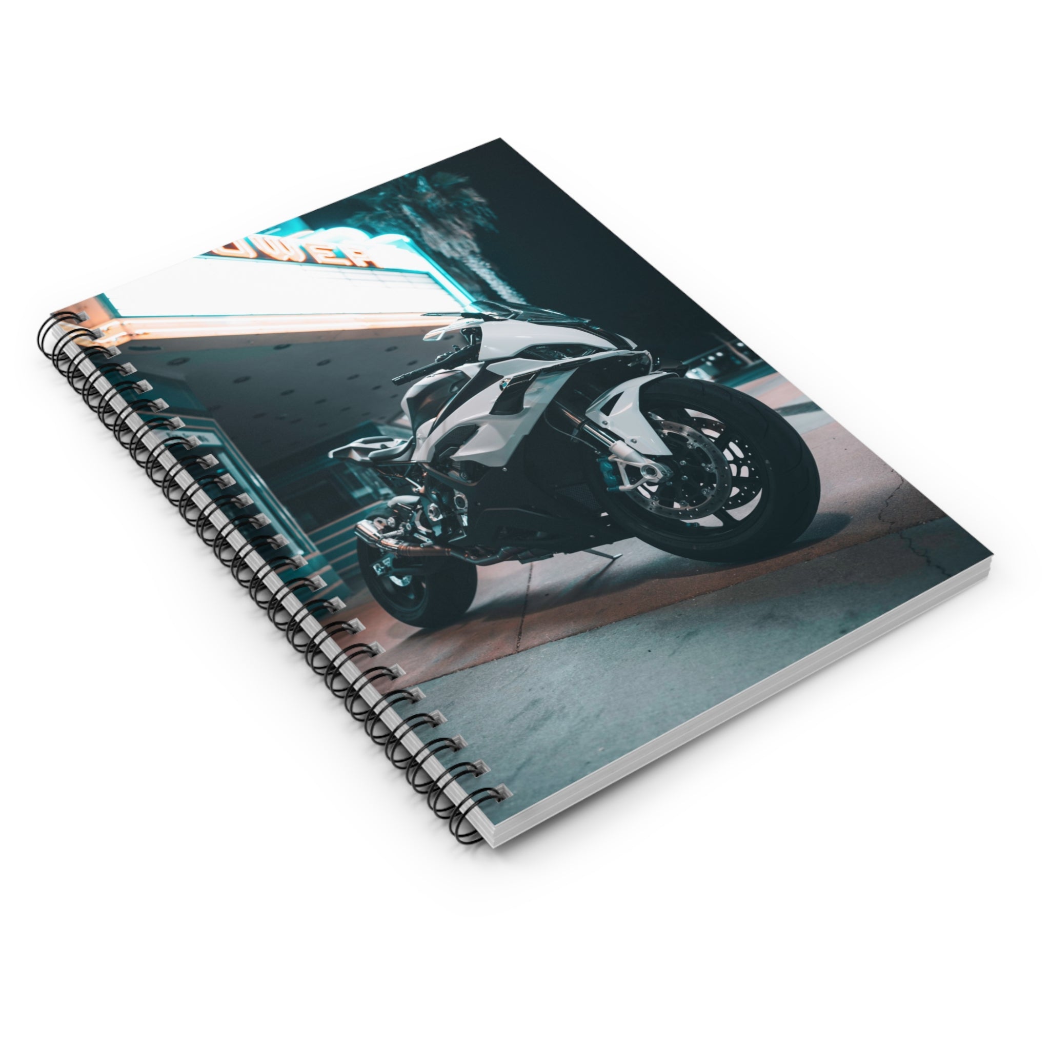 BMW S1000RR Motorcycle Spiral Notebook #096 - Throttle Designs