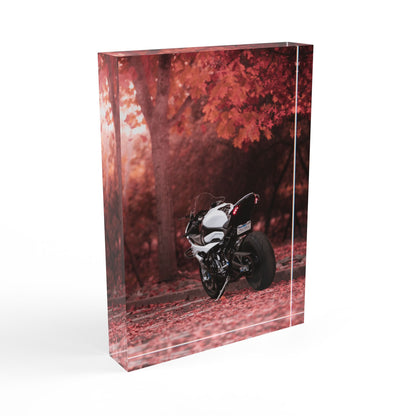 BMW S1000RR Motorcycle Acrylic Photo Block #017 - Throttle Designs