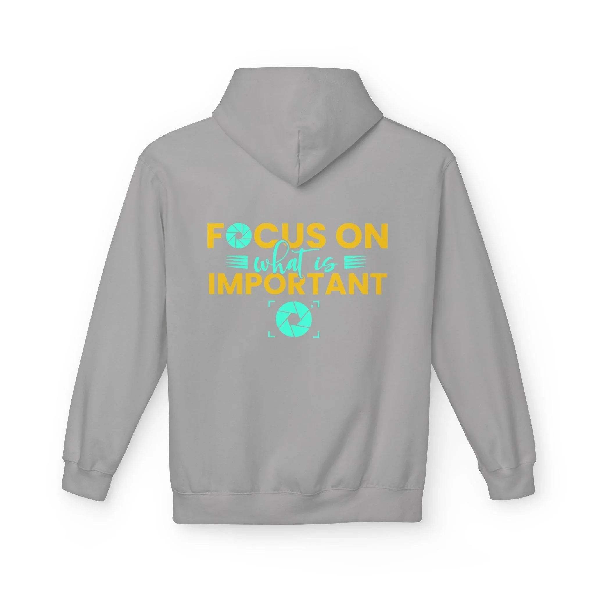 Inspirational Fleece Hoodie for Photographers - 'Prioritize What Matters'
