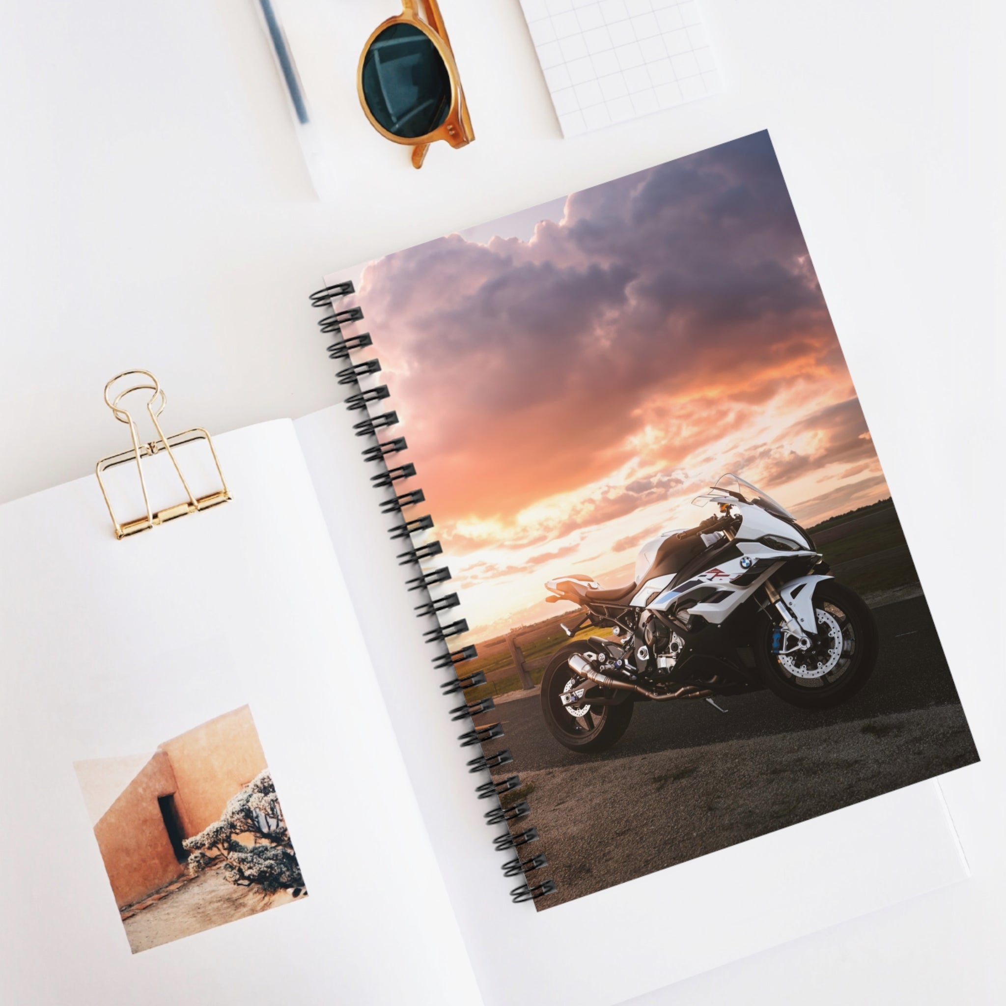 BMW S1000RR Motorcycle Spiral Notebook #072 - Throttle Designs