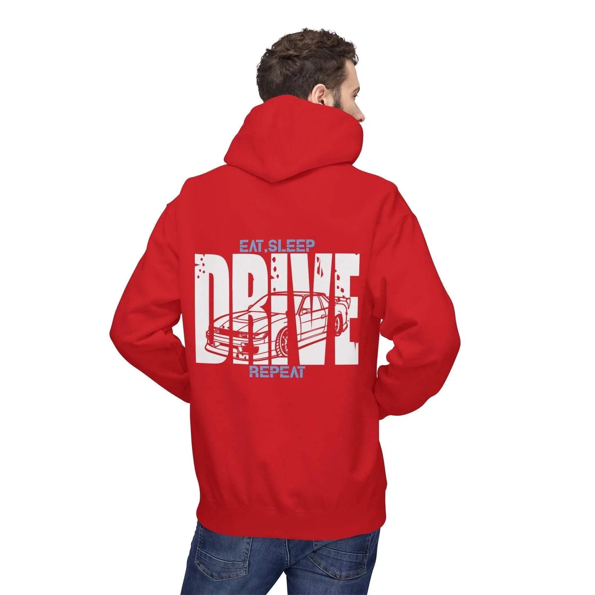 Nissan 240sx S13 Silvia DRIVE Fleece Hoodie - Ultimate Comfort & Style