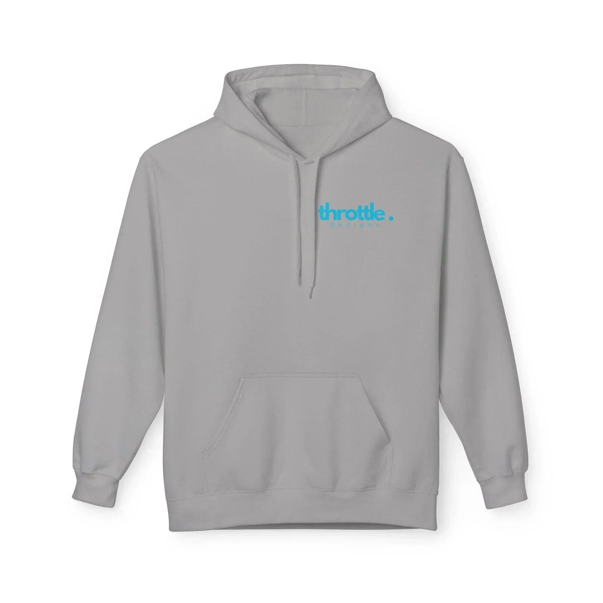 Artistic Vibes Fleece Hoodie with Headphone Design - Ultimate Comfort & Style